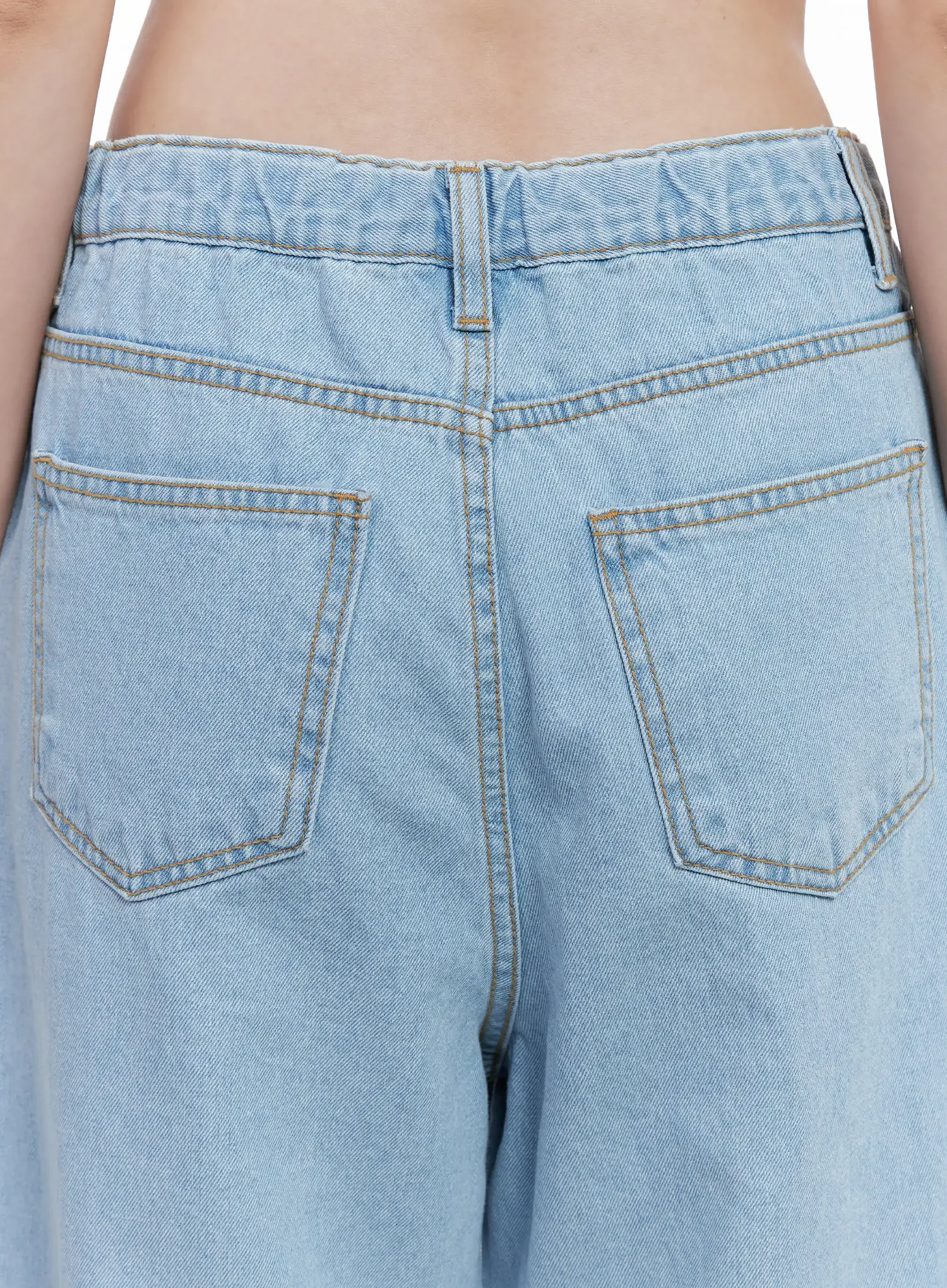Carmen High-Waist Wide-Leg Denim Jeans CL523 - Image 6