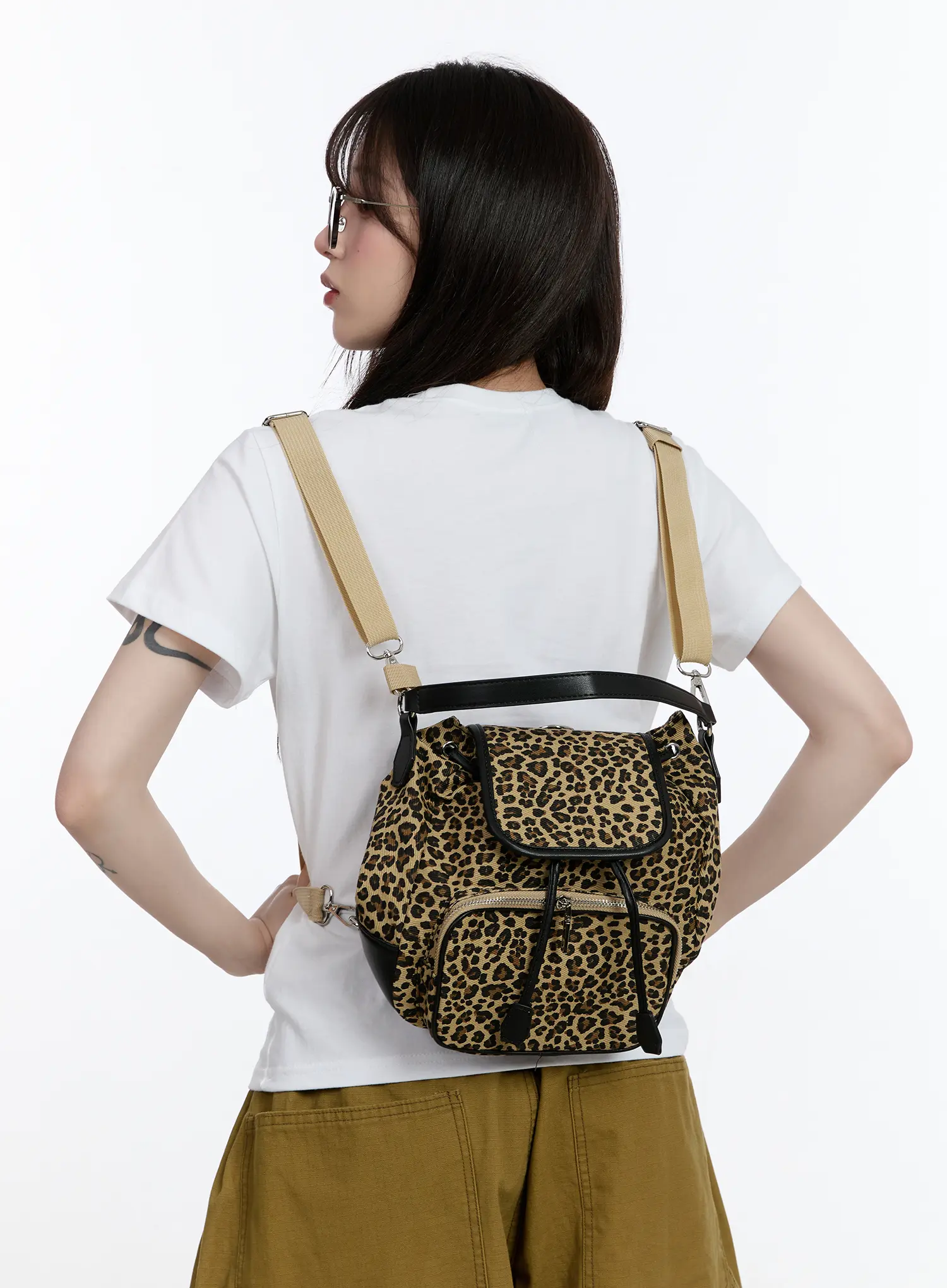 Casual Adjustable Pocketed Backpack CA503 - Image 2