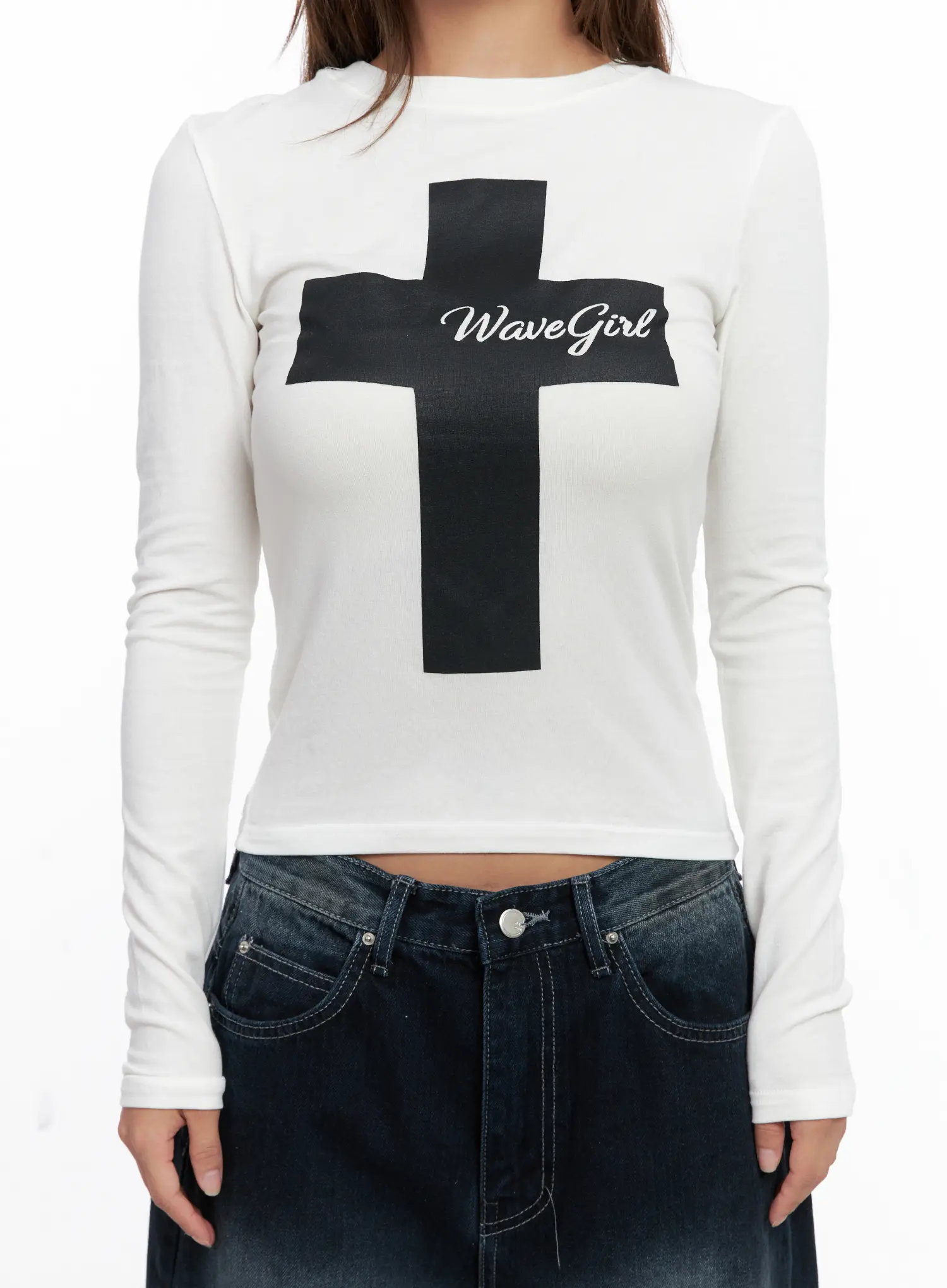 Casual Graphic Long Sleeve Tee CS522 - Image 4