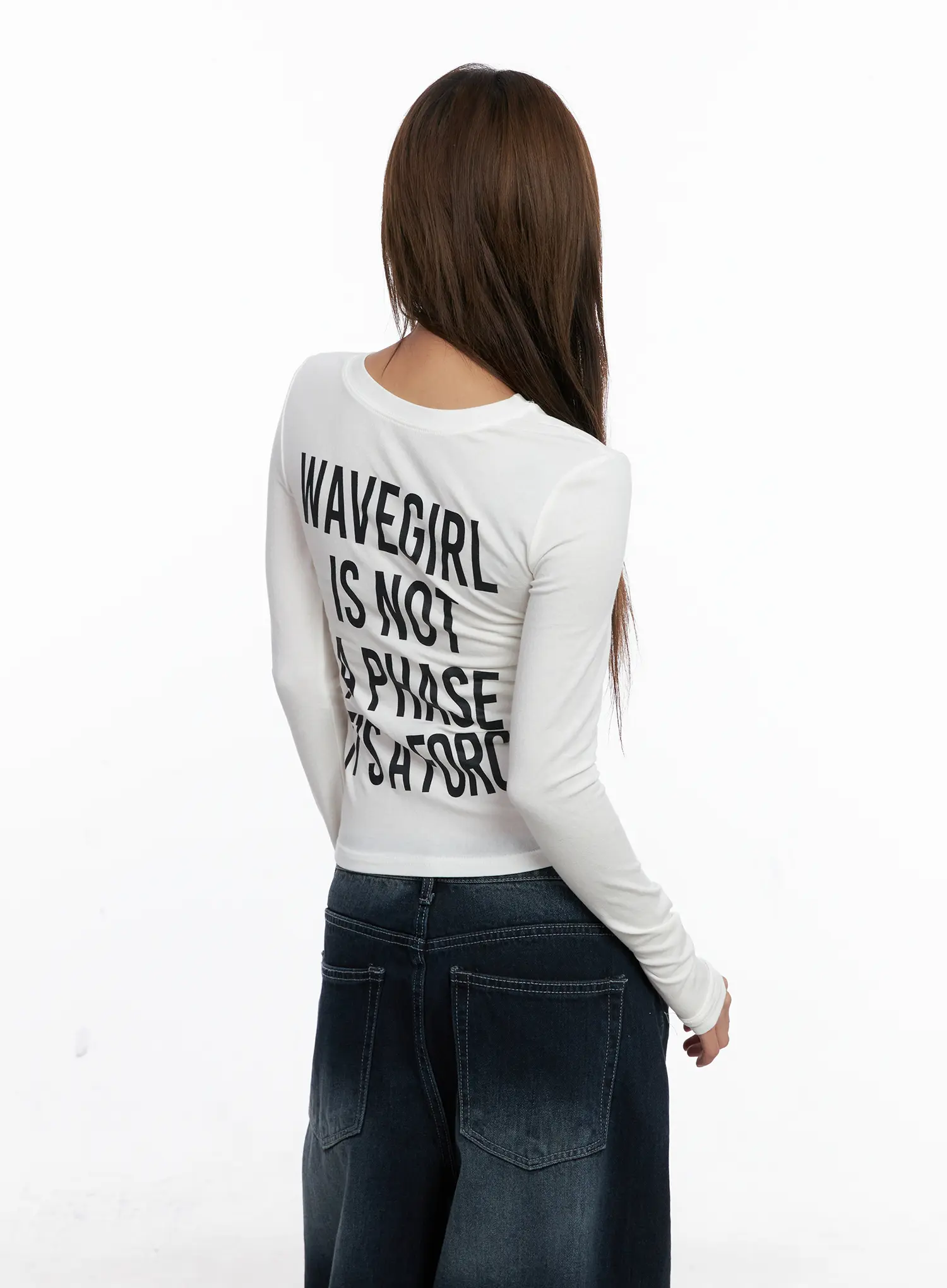 Casual Graphic Long Sleeve Tee CS522 - Image 8