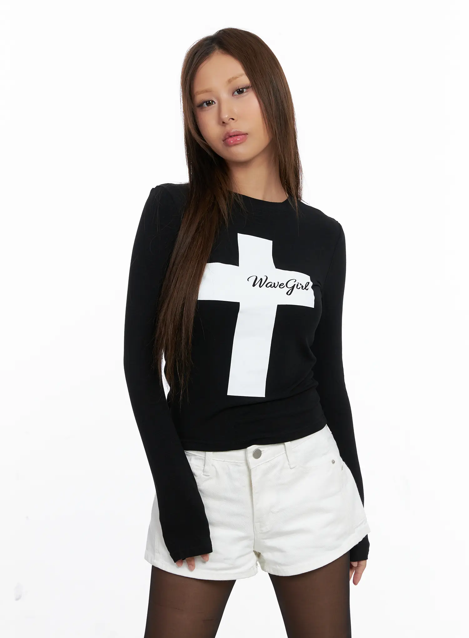 Casual Graphic Long Sleeve Tee CS522 - Image 9