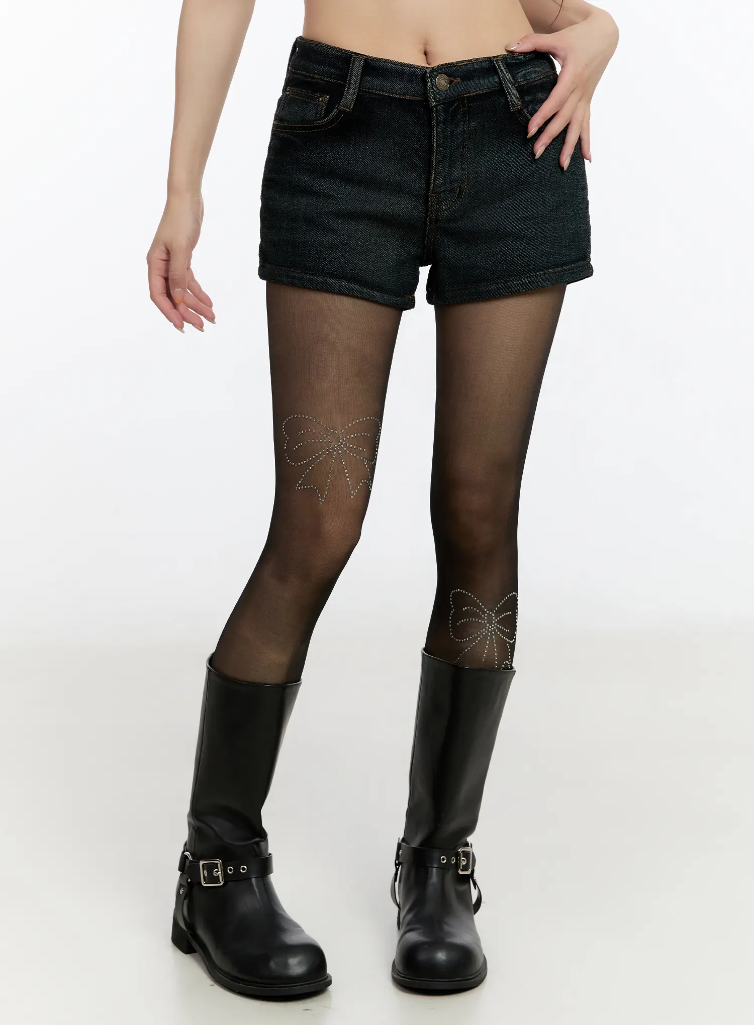 Casual Low Rise Denim Shorts CN524