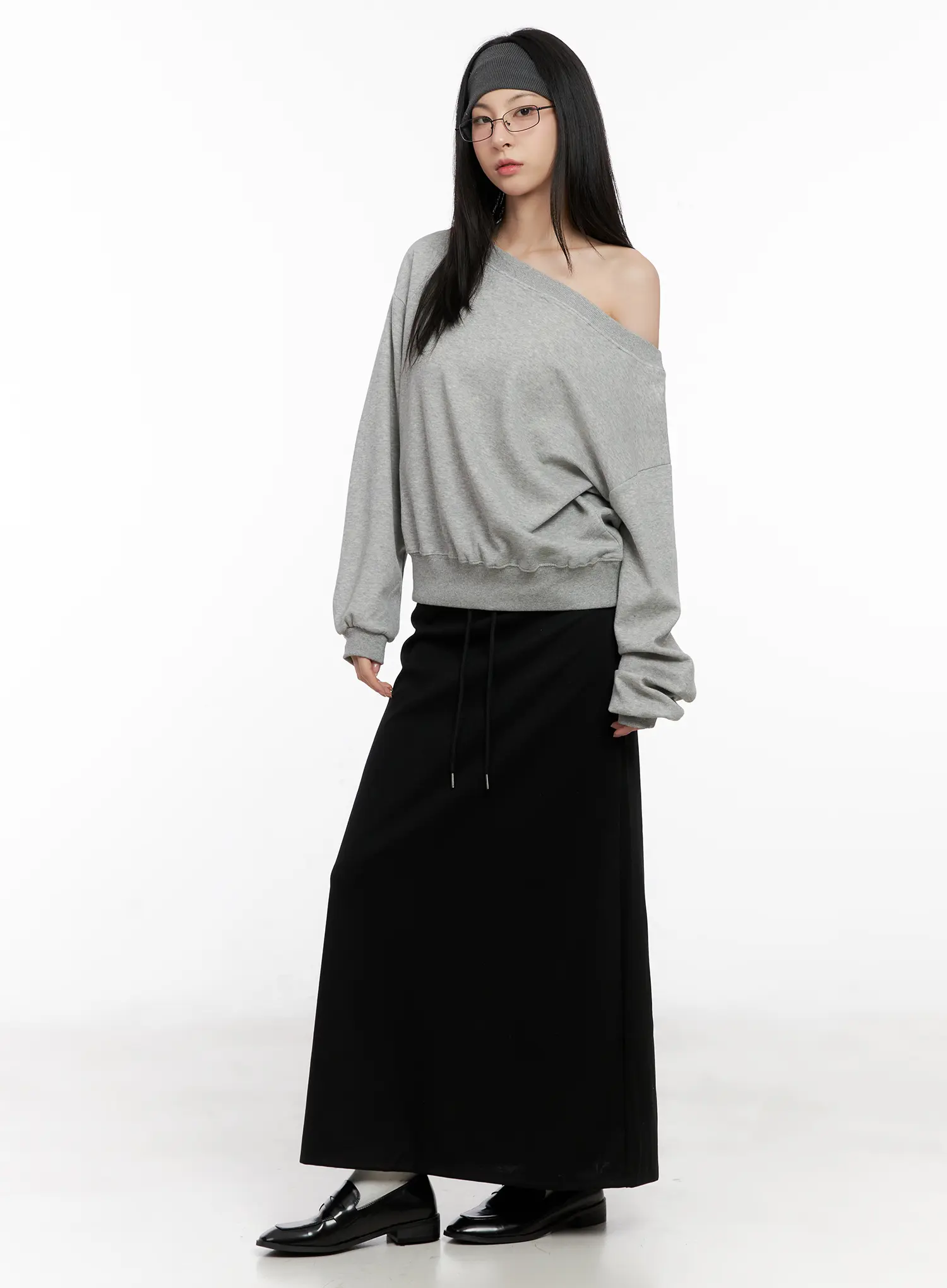 Casual Off-Shoulder Sweatshirt CG522 - Image 4