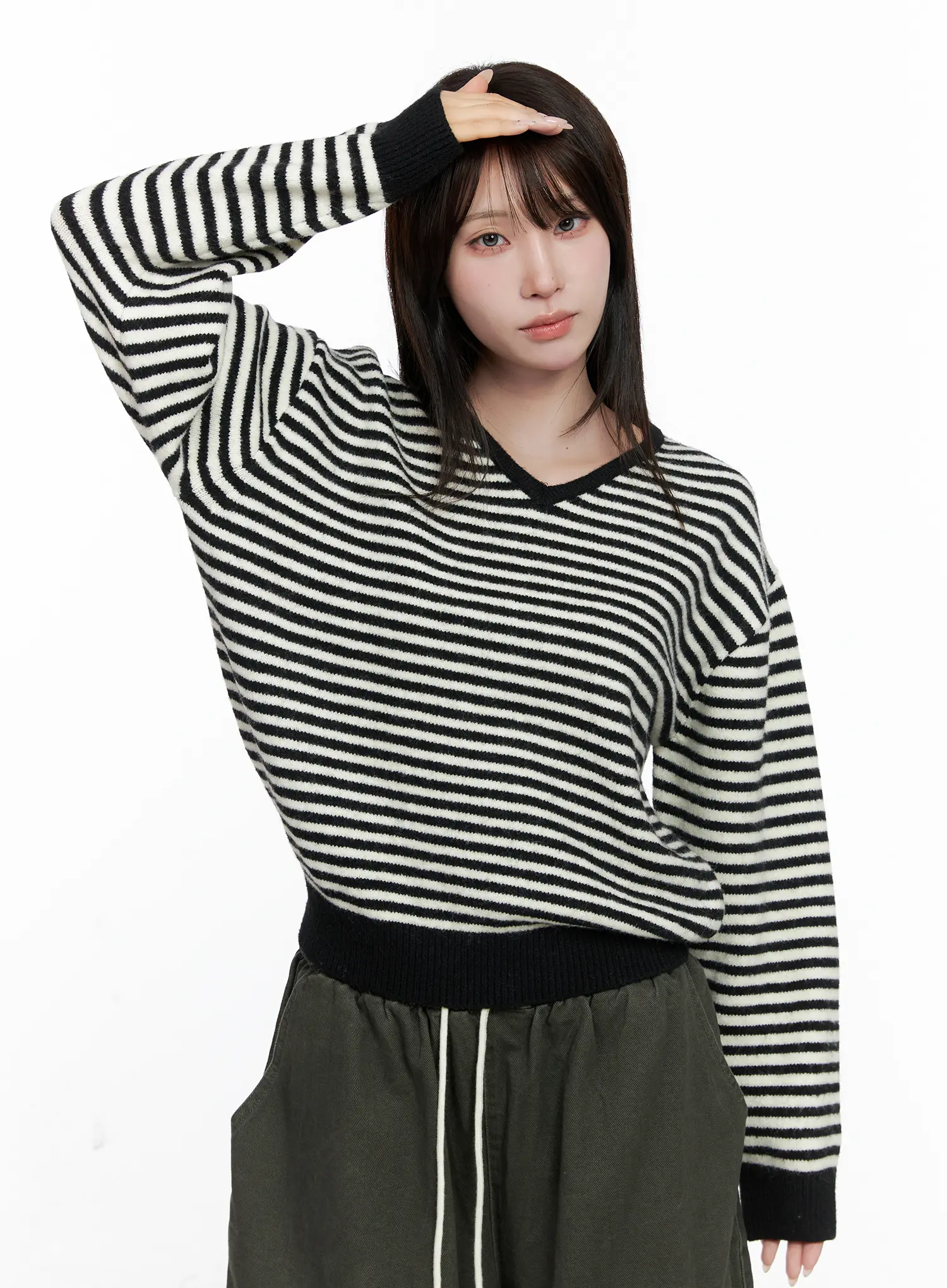 Casual Plaid Long Sleeve Top CO520 - Image 11