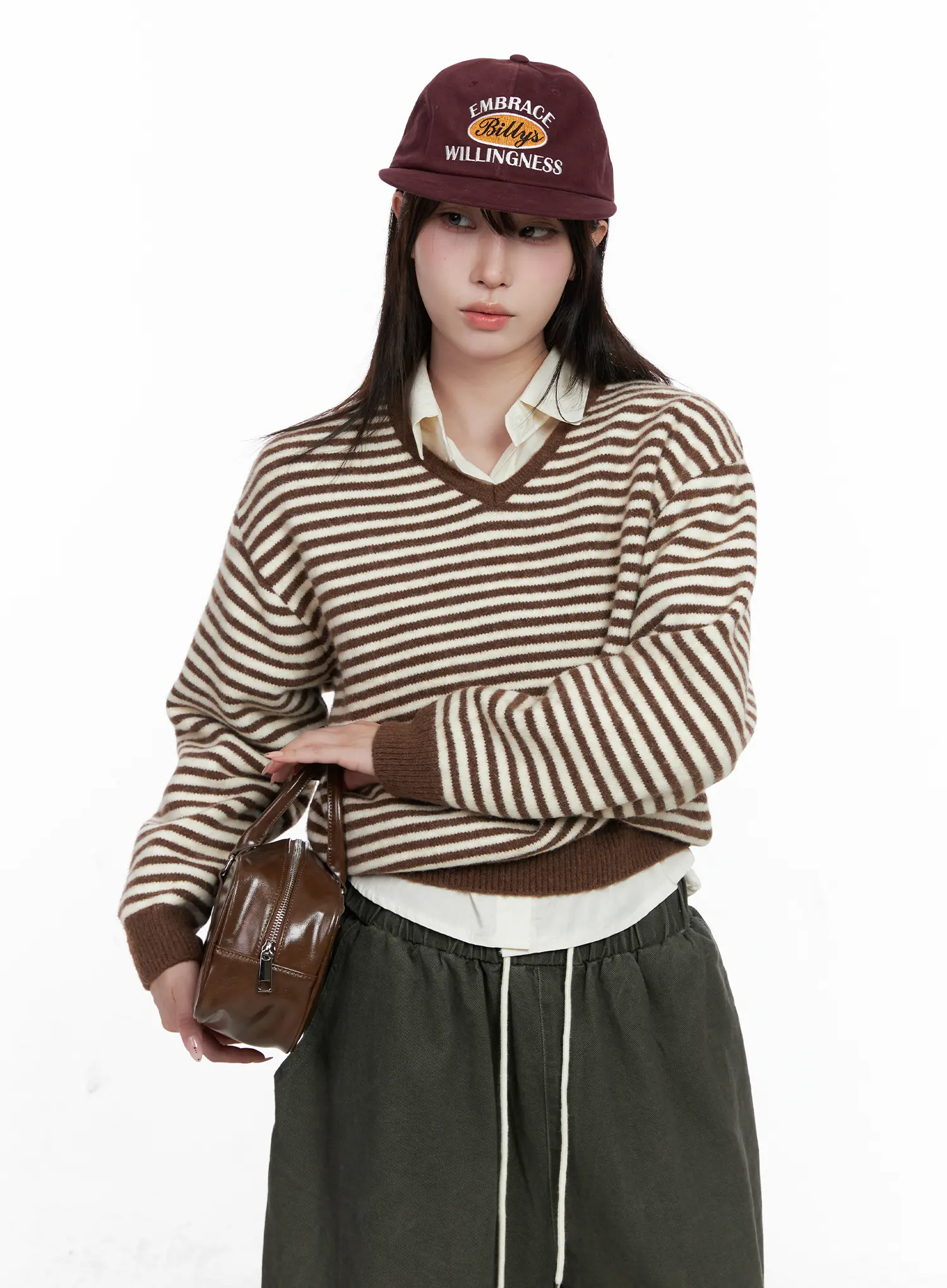 Casual Plaid Long Sleeve Top CO520 - Image 9