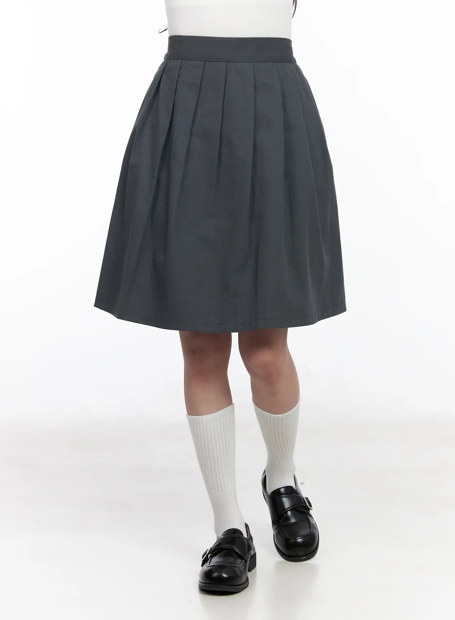Casual Pleated Midi Skirt CM531 - Image 2
