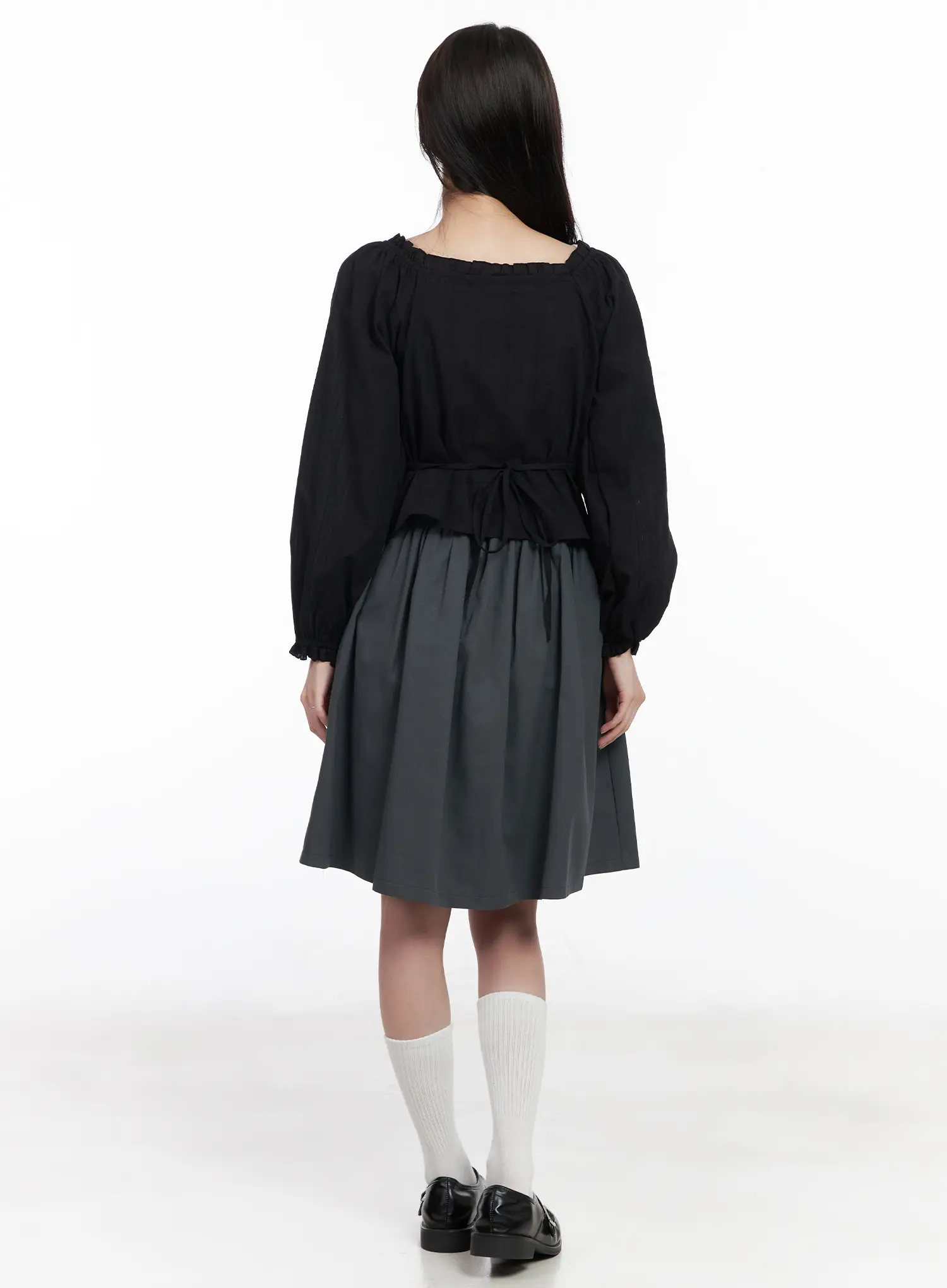 Casual Pleated Midi Skirt CM531 - Image 7