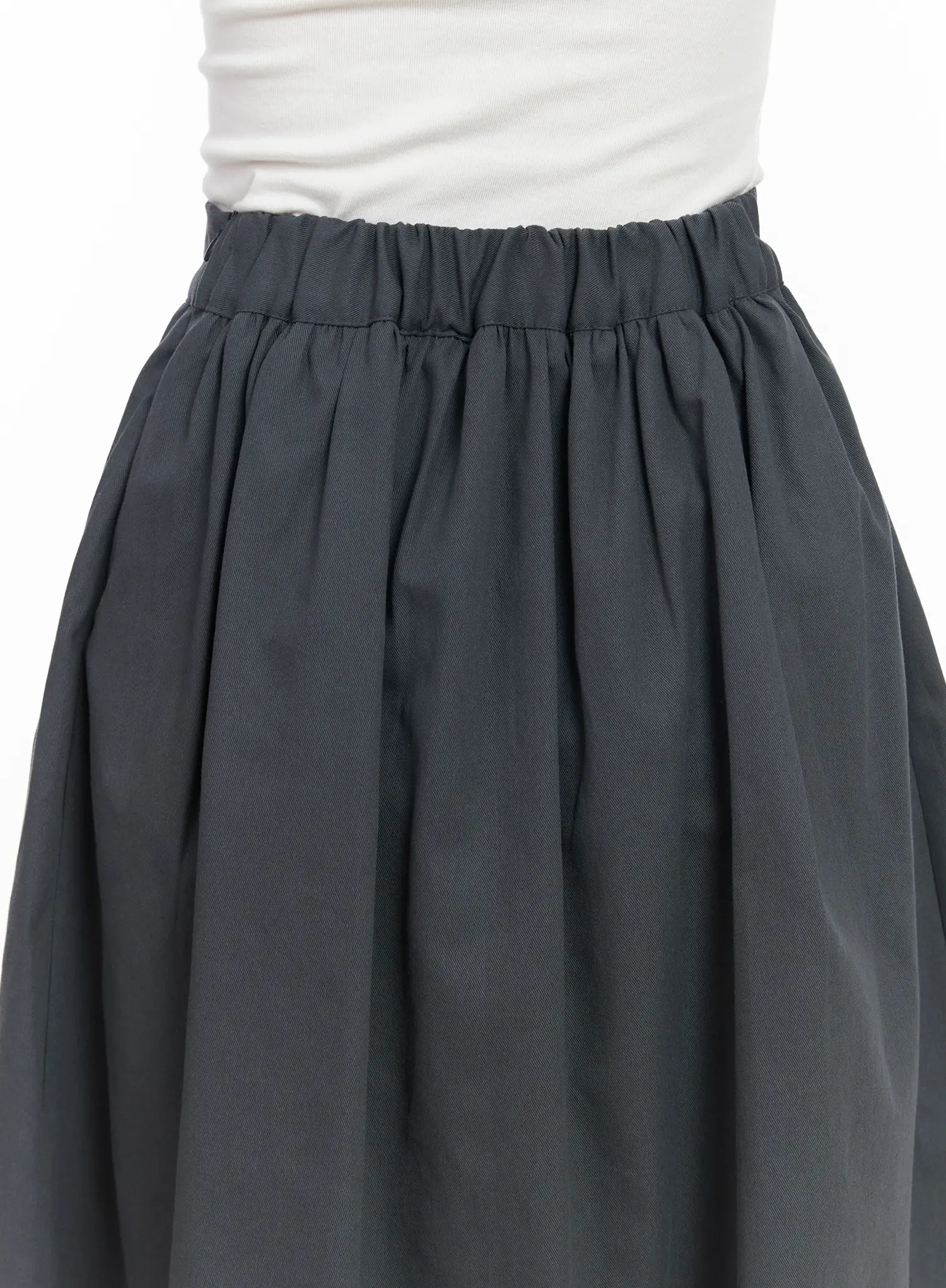 Casual Pleated Midi Skirt CM531 - Image 9
