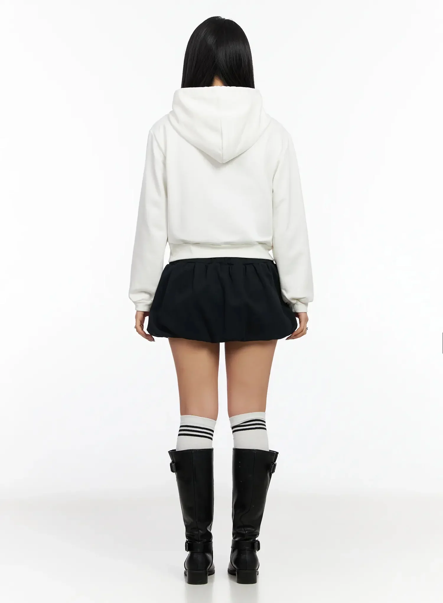 Casual Pocketed Zip-Up Hoodie CA513 - Image 10