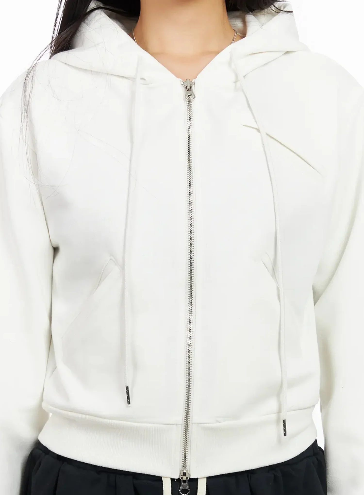 Casual Pocketed Zip-Up Hoodie CA513 - Image 6