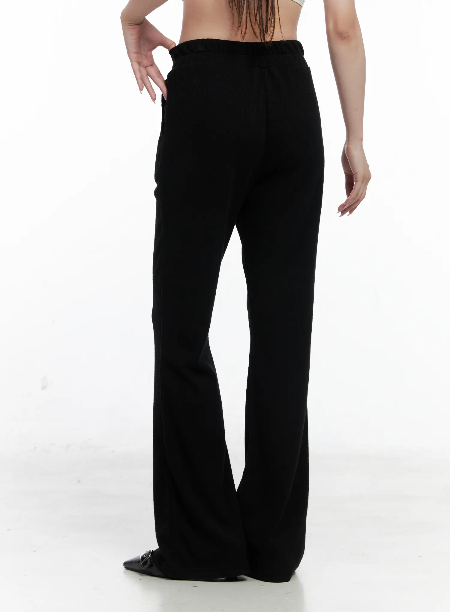 Casual Ribbed Bootcut Pants CO521 - Image 5