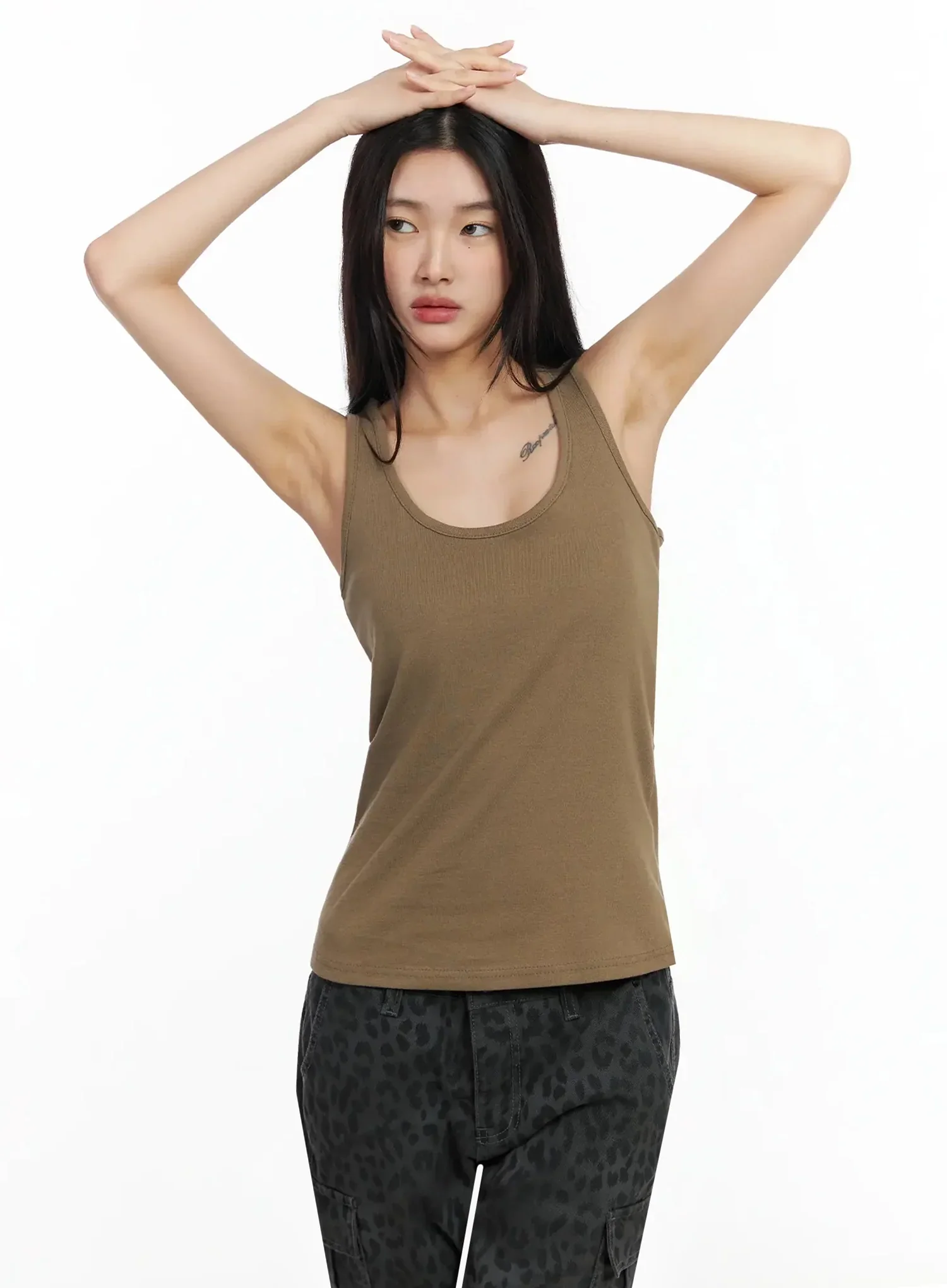 Casual Round Neck Tank Top IA508 - Image 7