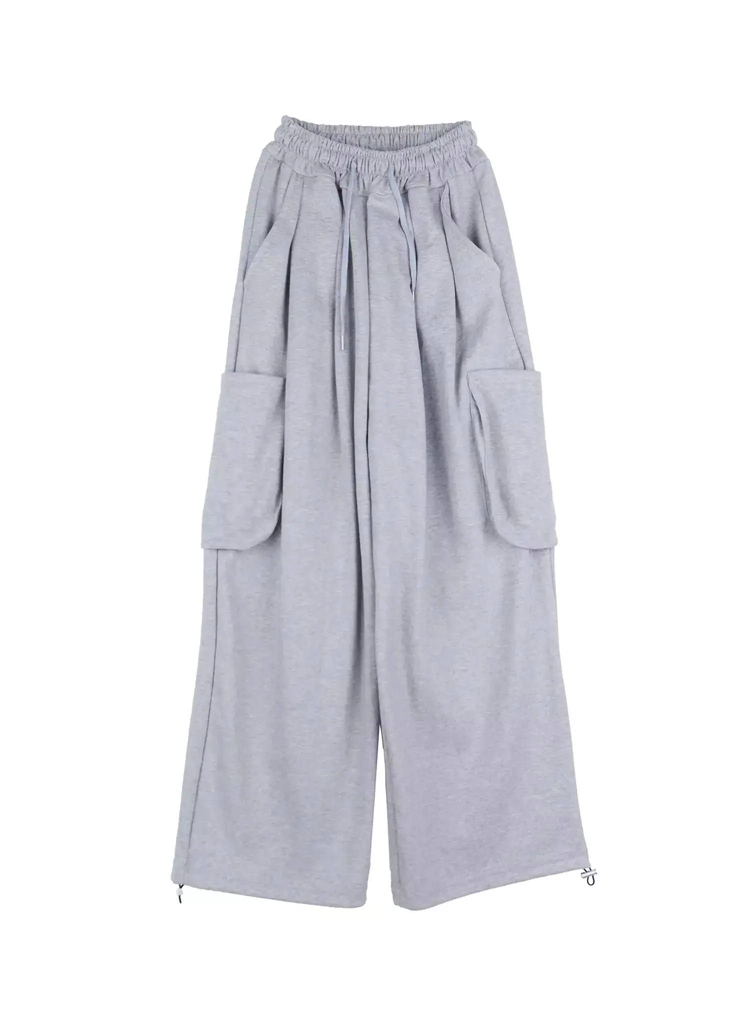 Casual Wide-Leg Cargo Sweatpants IL531 - Image 19