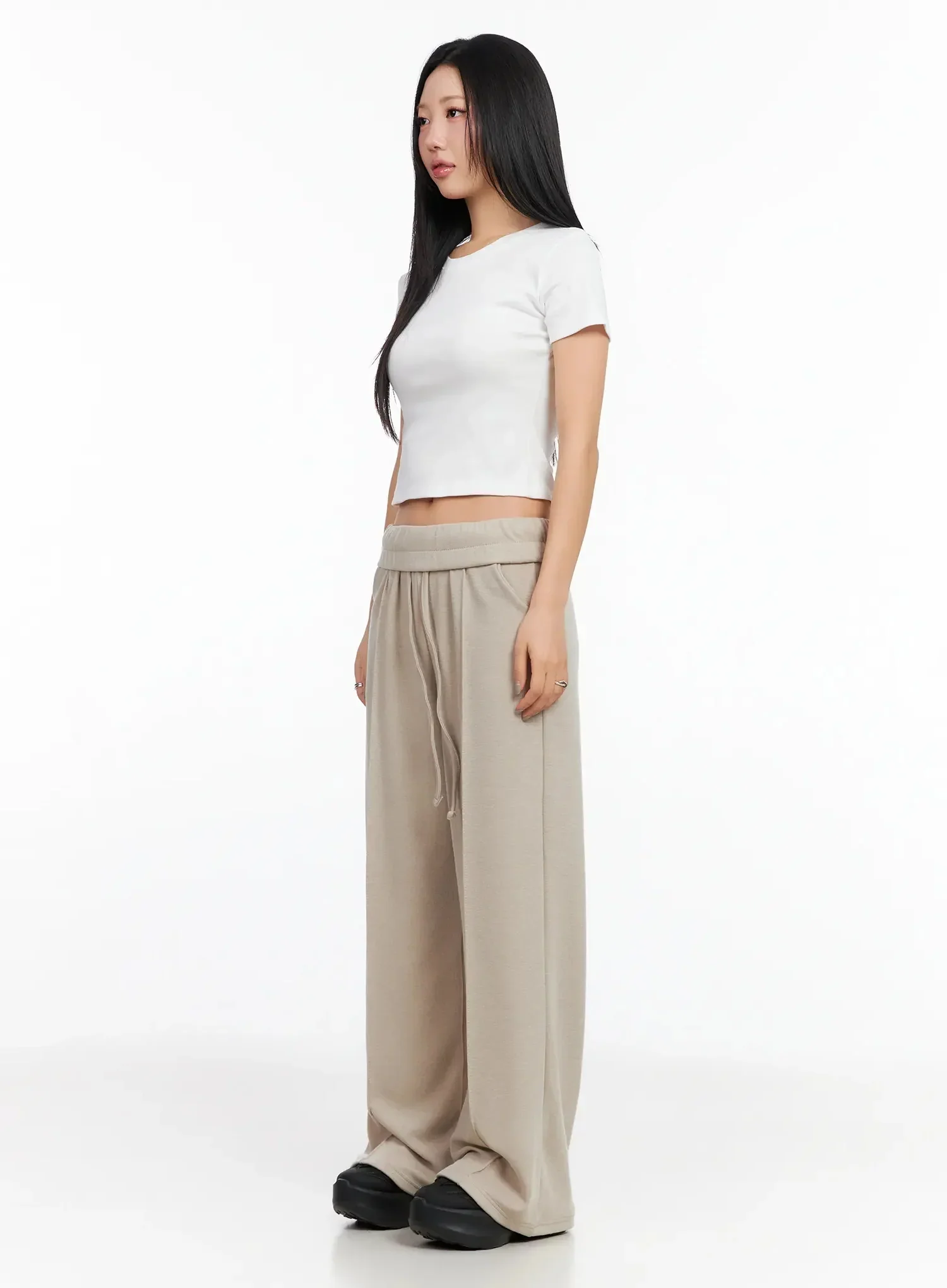 Casual Wide-Leg Sweatpants IA507 - Image 8