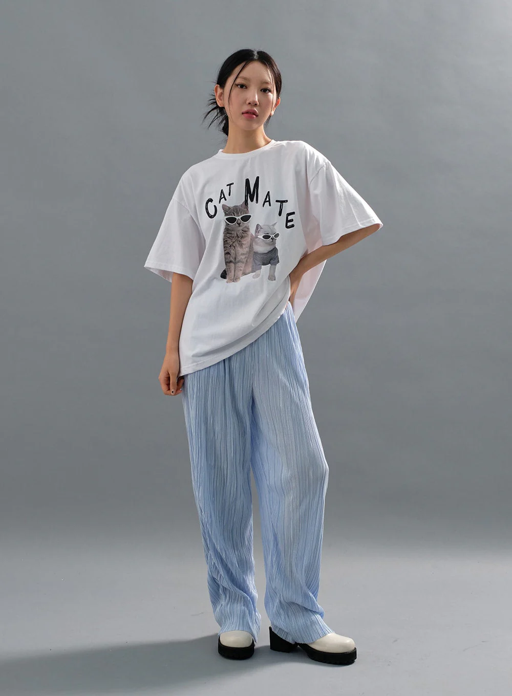 Cat Mate Graphic Tee CJ15 - Image 11