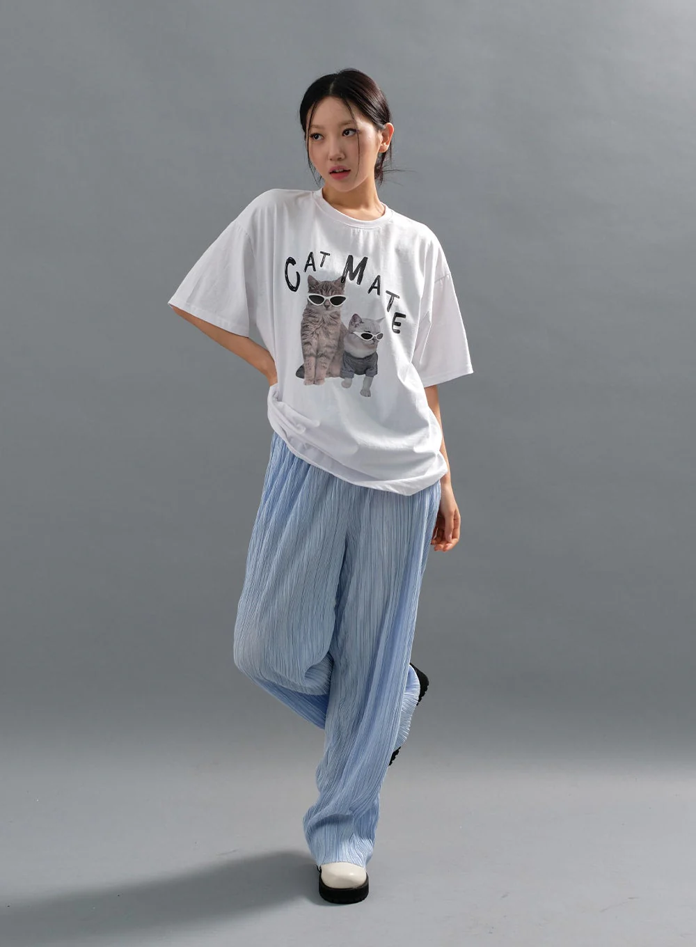 Cat Mate Graphic Tee CJ15 - Image 5