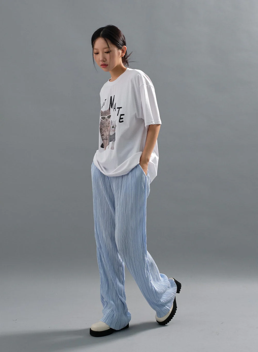 Cat Mate Graphic Tee CJ15 - Image 8