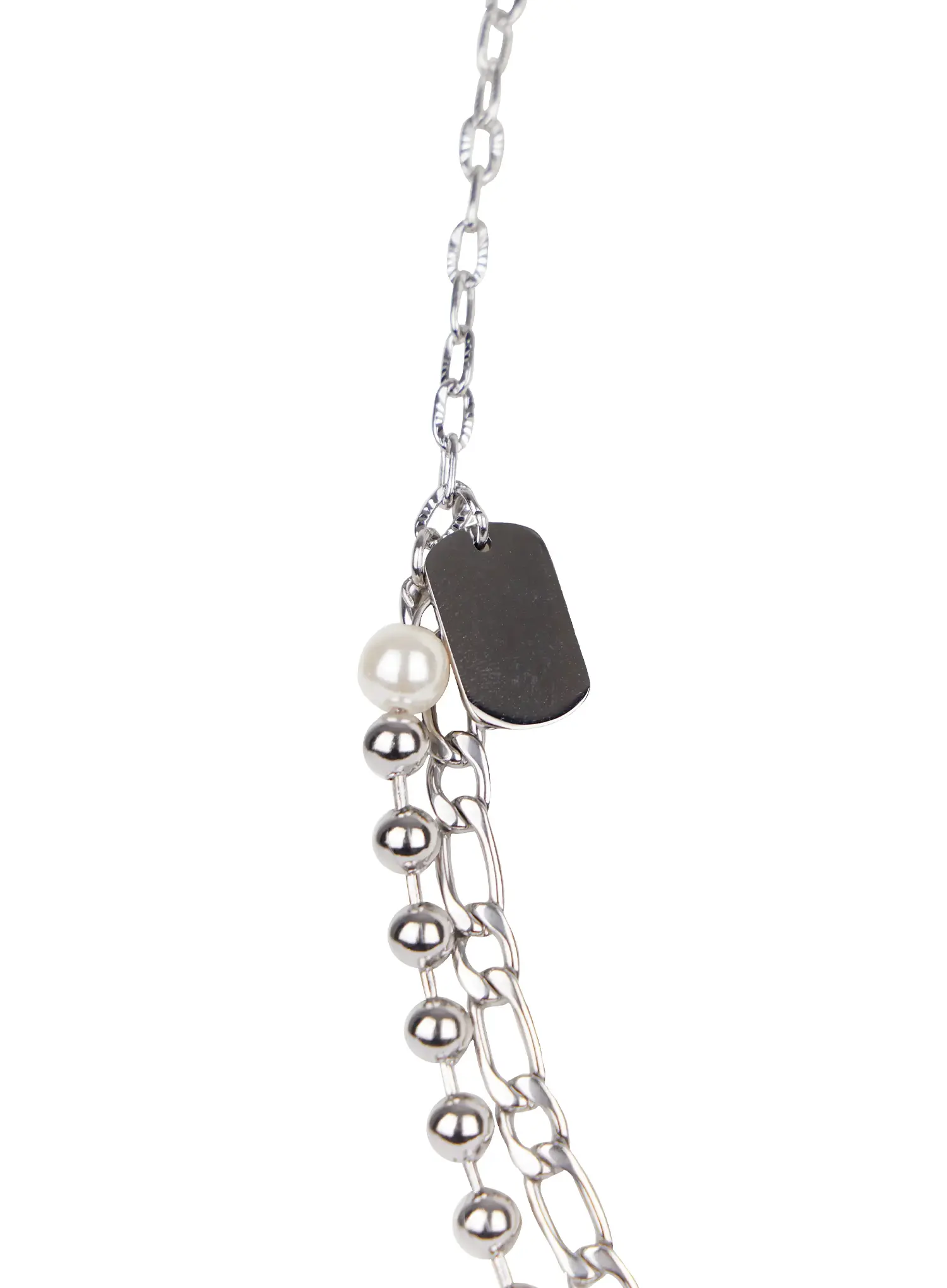 Chained Plastron Necklace IN510 - Image 5