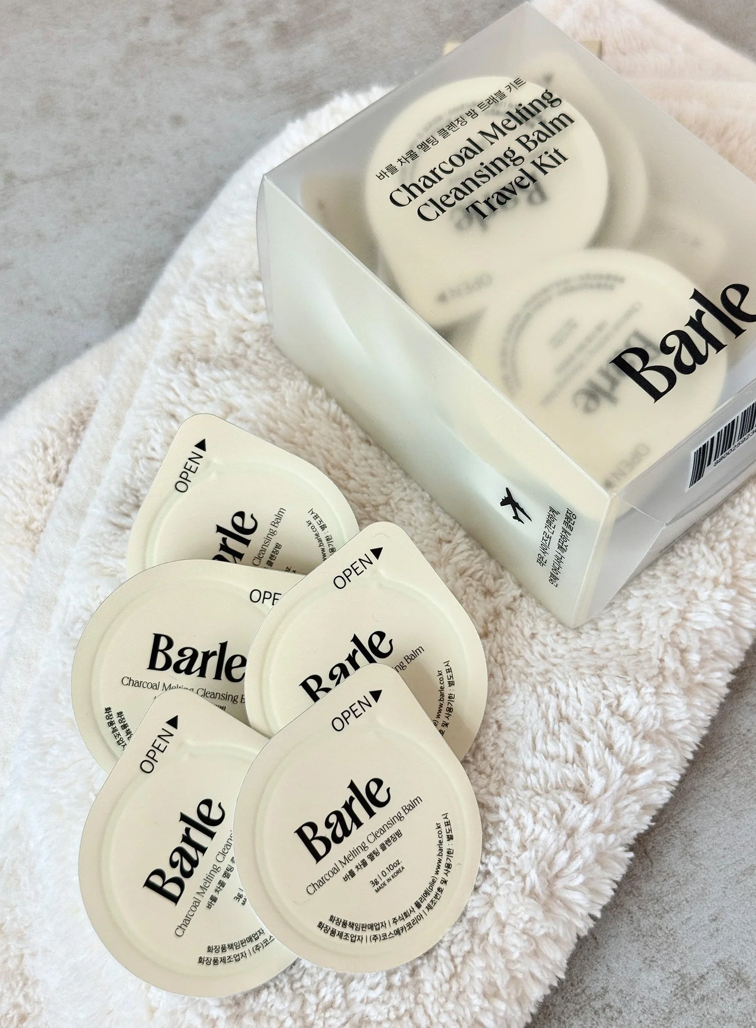 Charcoal Melting Cleansing Balm Travel Kit (3g*14ea) - Image 2