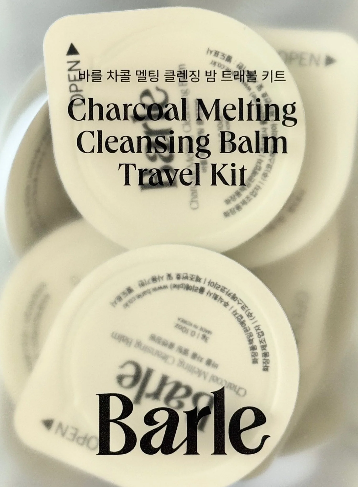 Charcoal Melting Cleansing Balm Travel Kit (3g*14ea) - Image 4