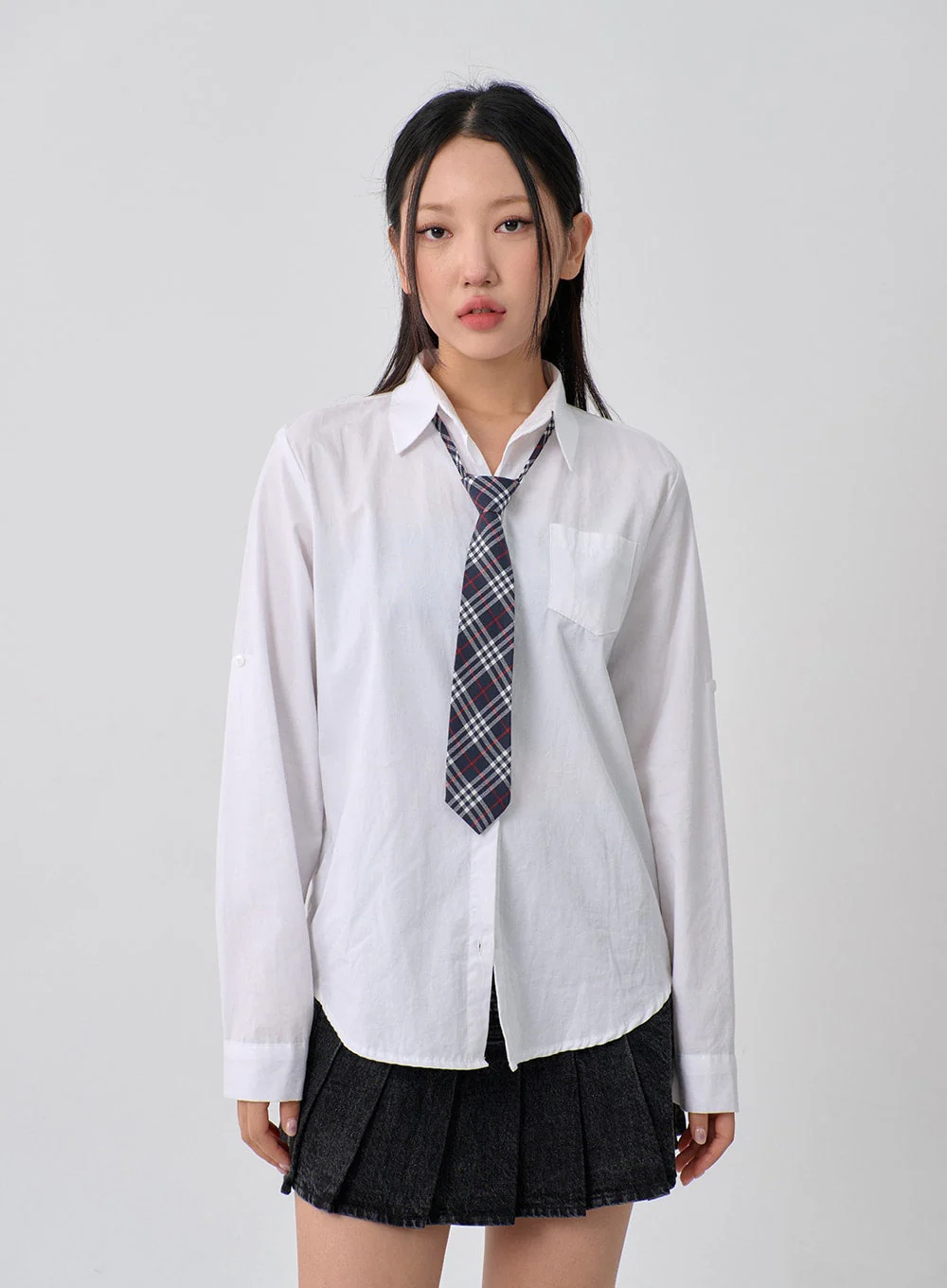 Check Pattern Necktie CN10 - Image 6