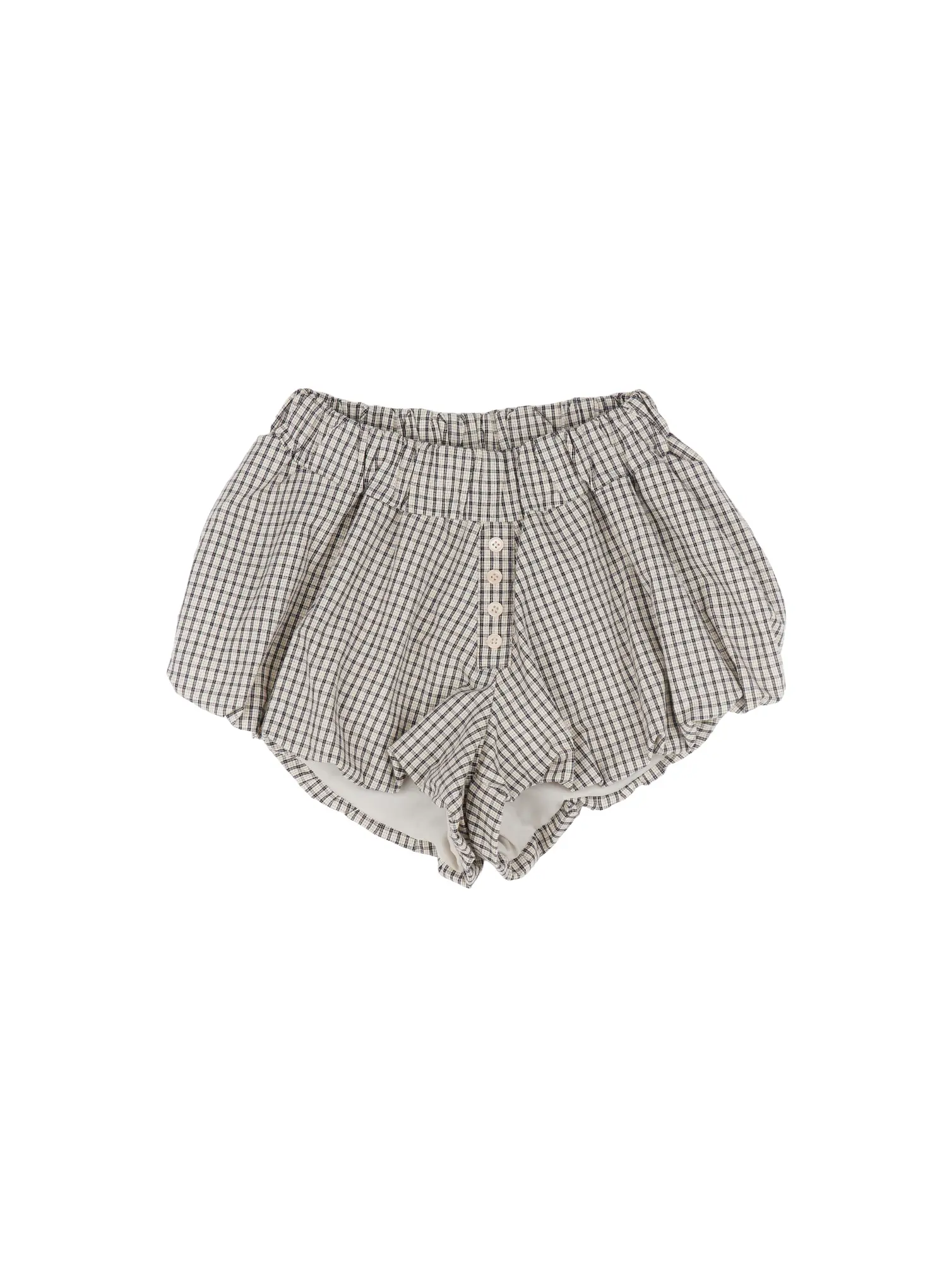Checkered Balloon Shorts CF503 - Image 10