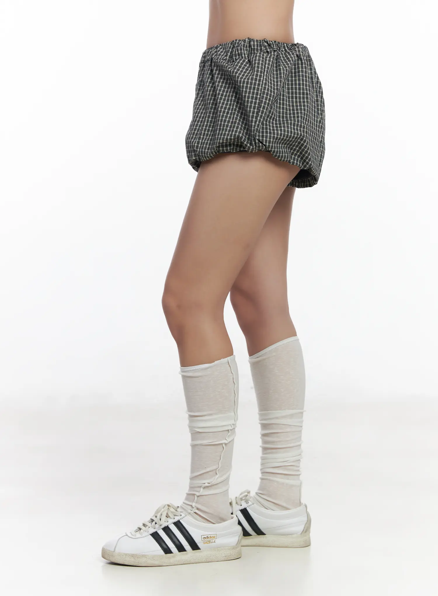 Checkered Balloon Shorts CF503 - Image 3