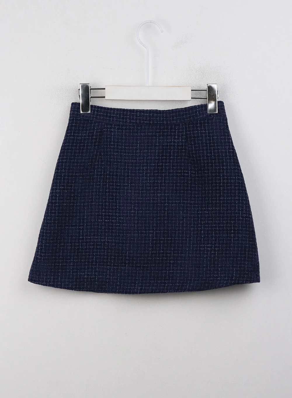 Checkered Buttoned Mini Skirt CJ408 - Image 9