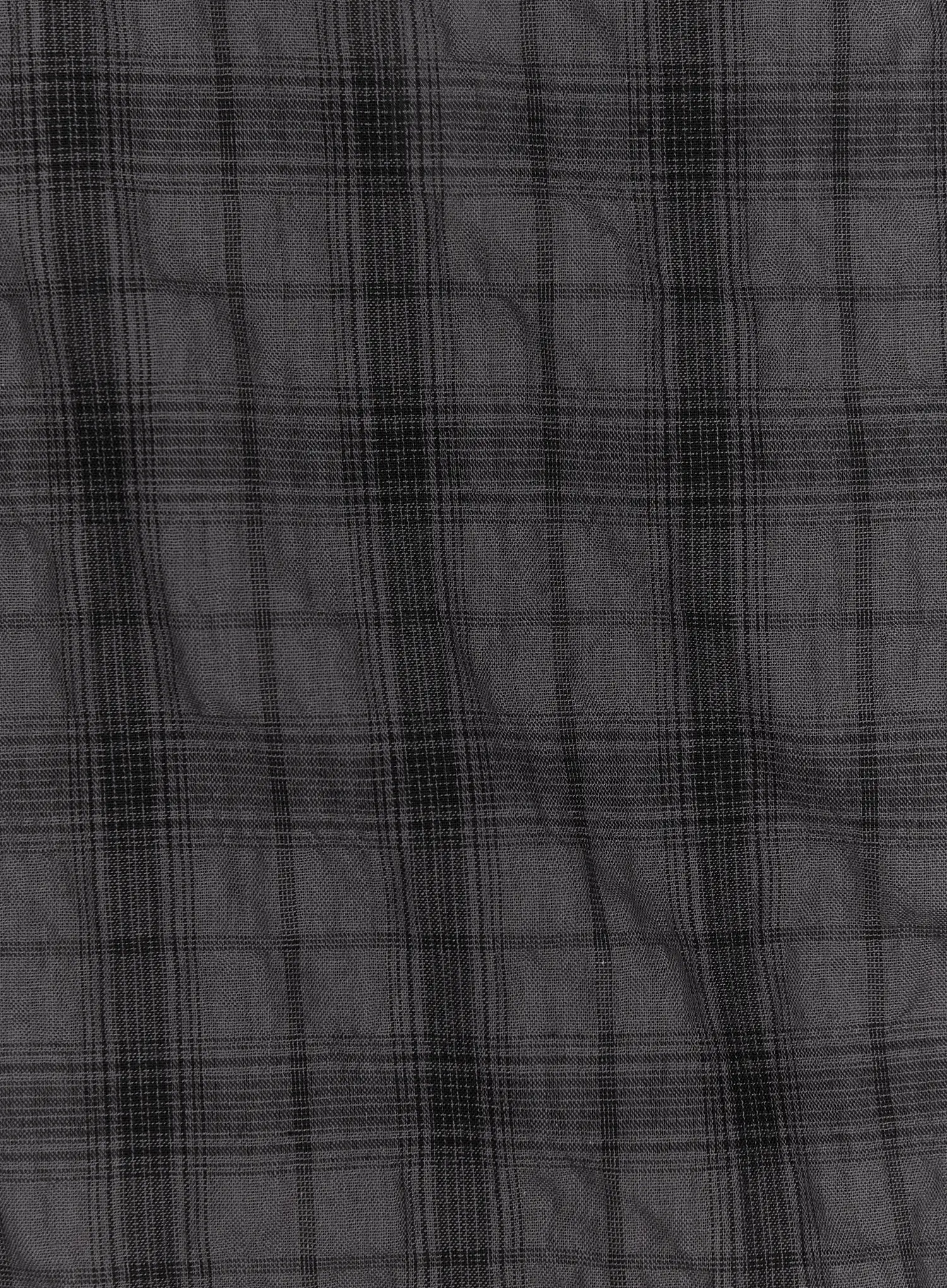 Checkered Hooded Vest CA506 - Image 14