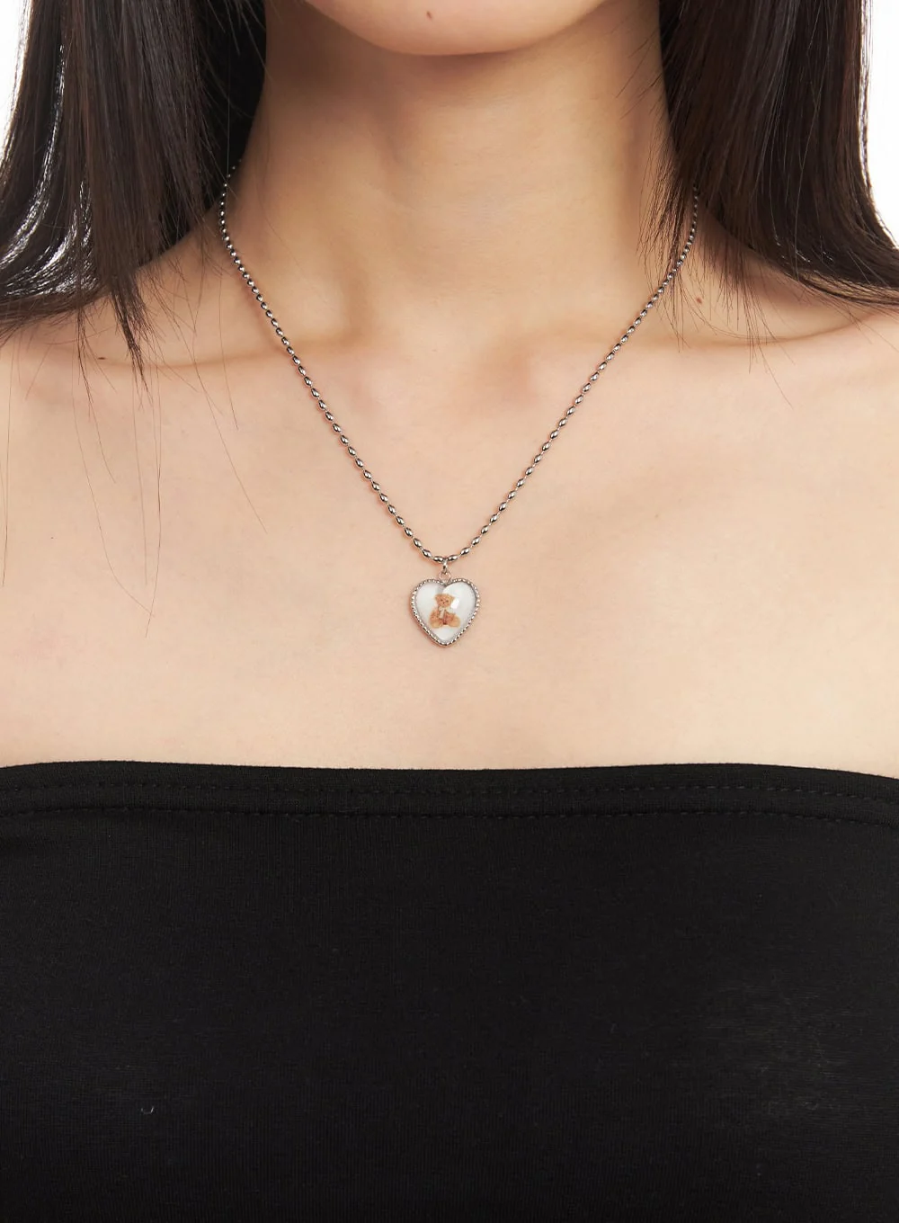 Cherish Bear Necklace IM528 - Image 3