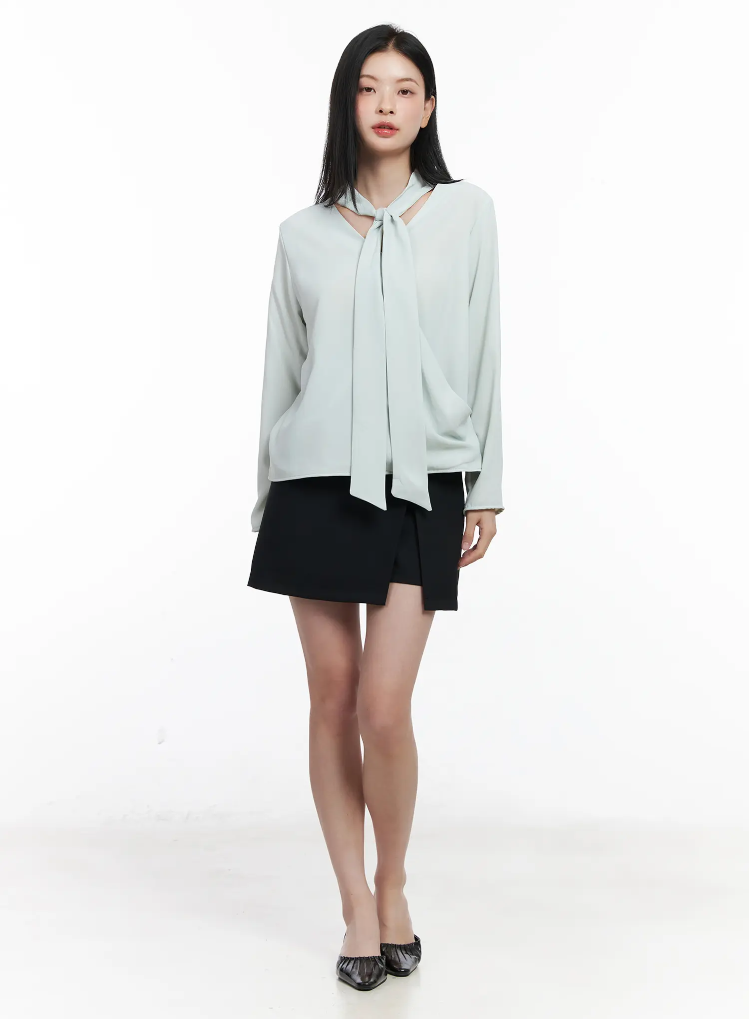 Chic A-Line Mini Skirt CJ519 - Image 2