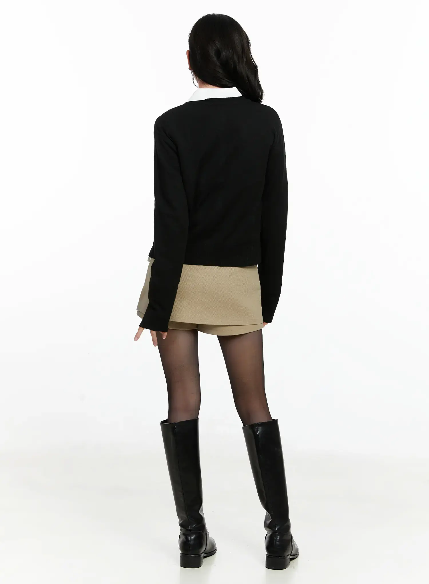 Chic Belted Mini Skort F502 - Image 8