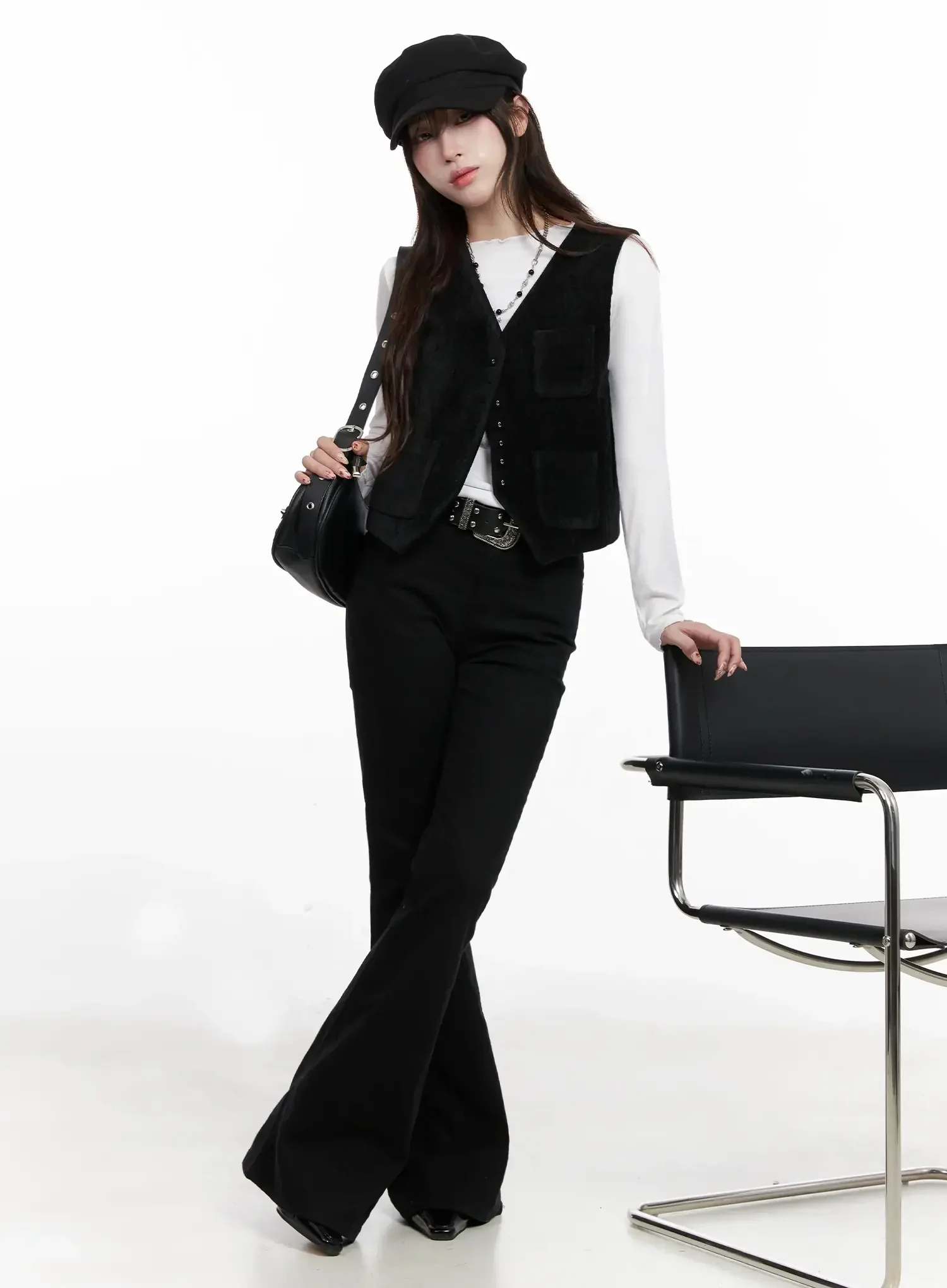 Chic Botanical Print Shirt IN514 - Image 12