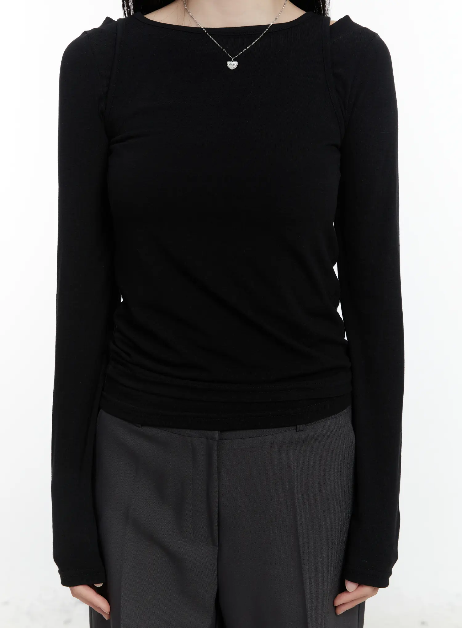 Chic Layered Long Sleeve Set F502 - Image 4
