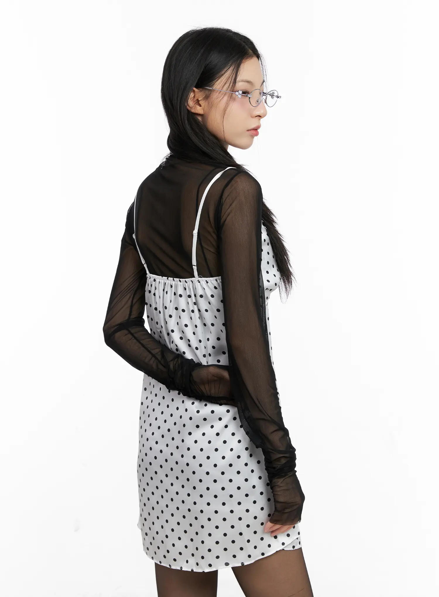Chic Oval Fashion Glasses CG525 - Image 7