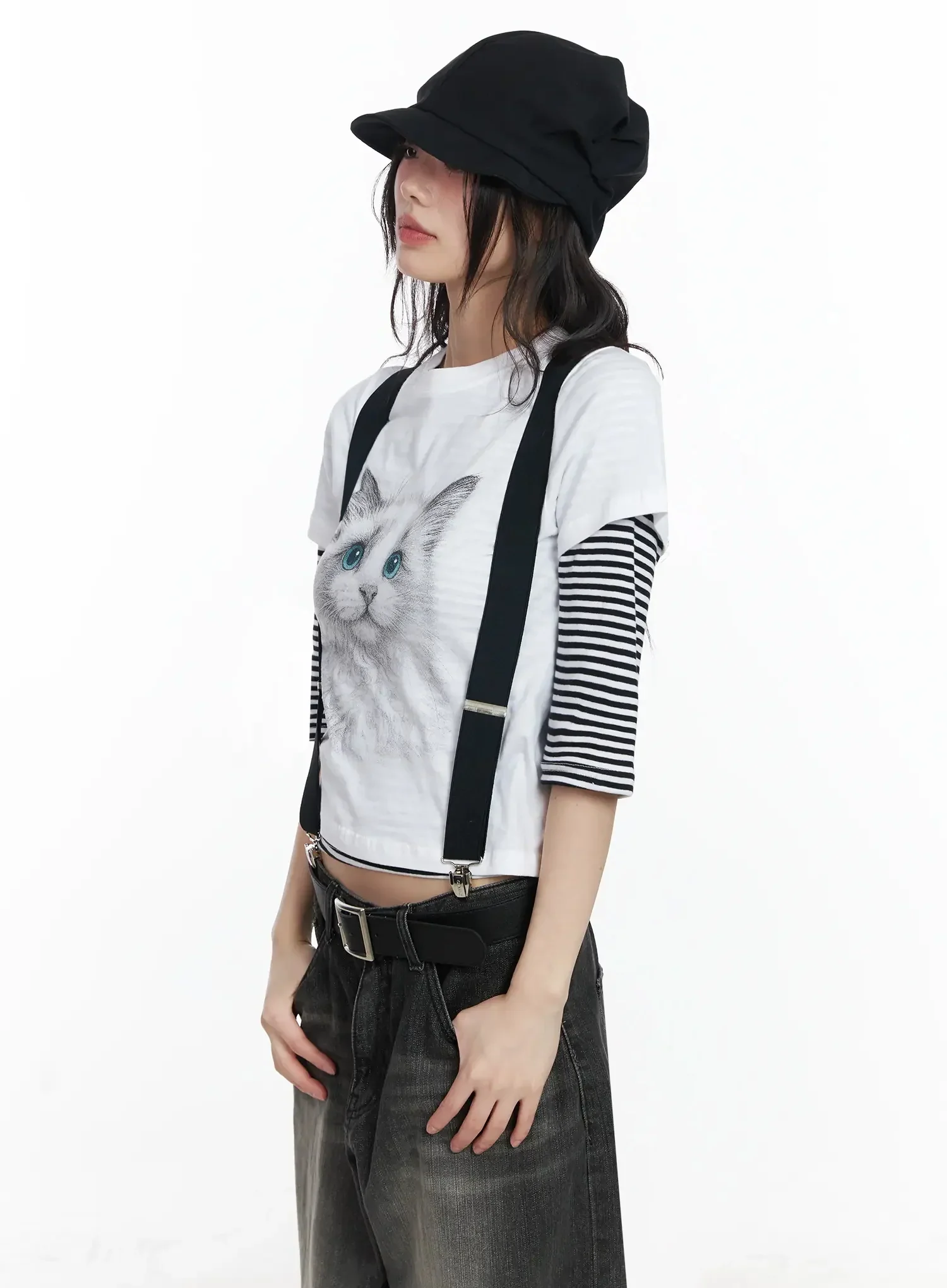 Chic Pintuck Hat IF505 - Image 3