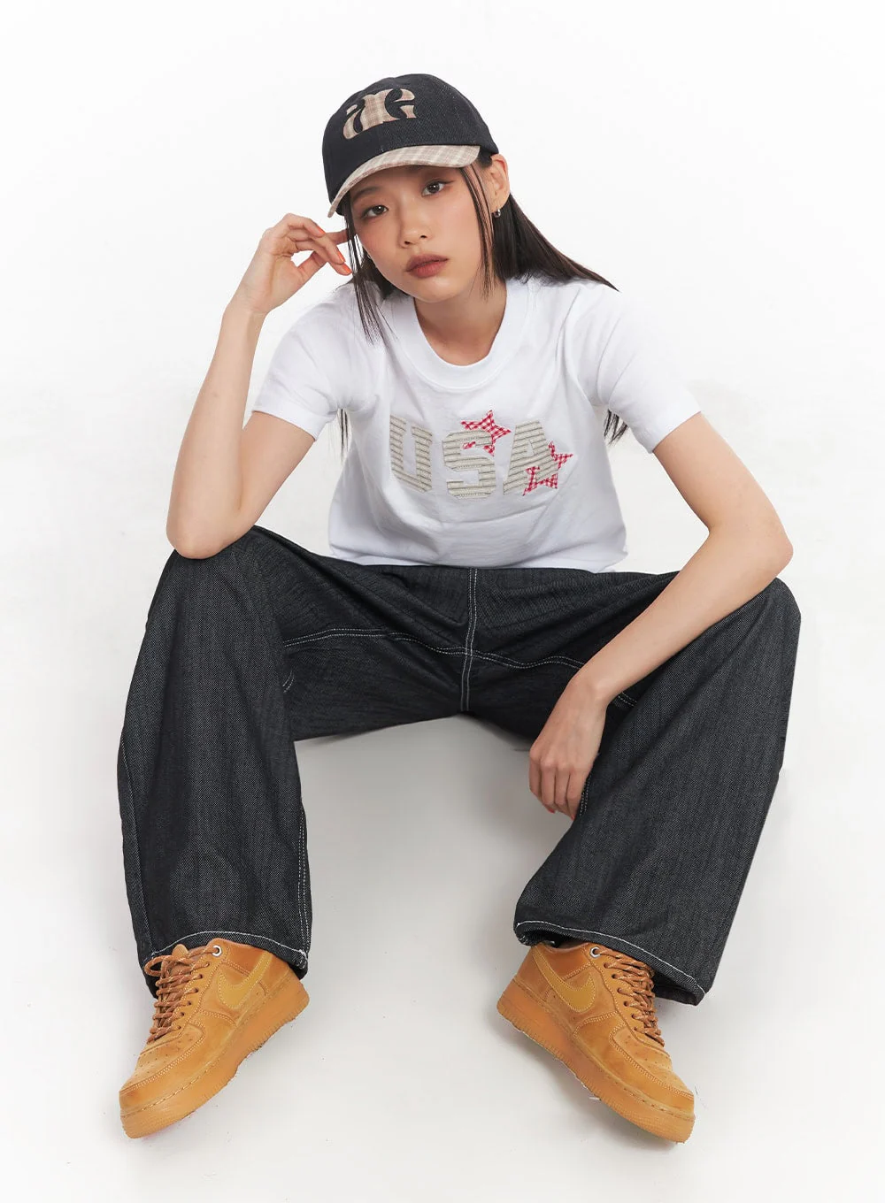 Chic Plaid Cap IA507 - Image 12