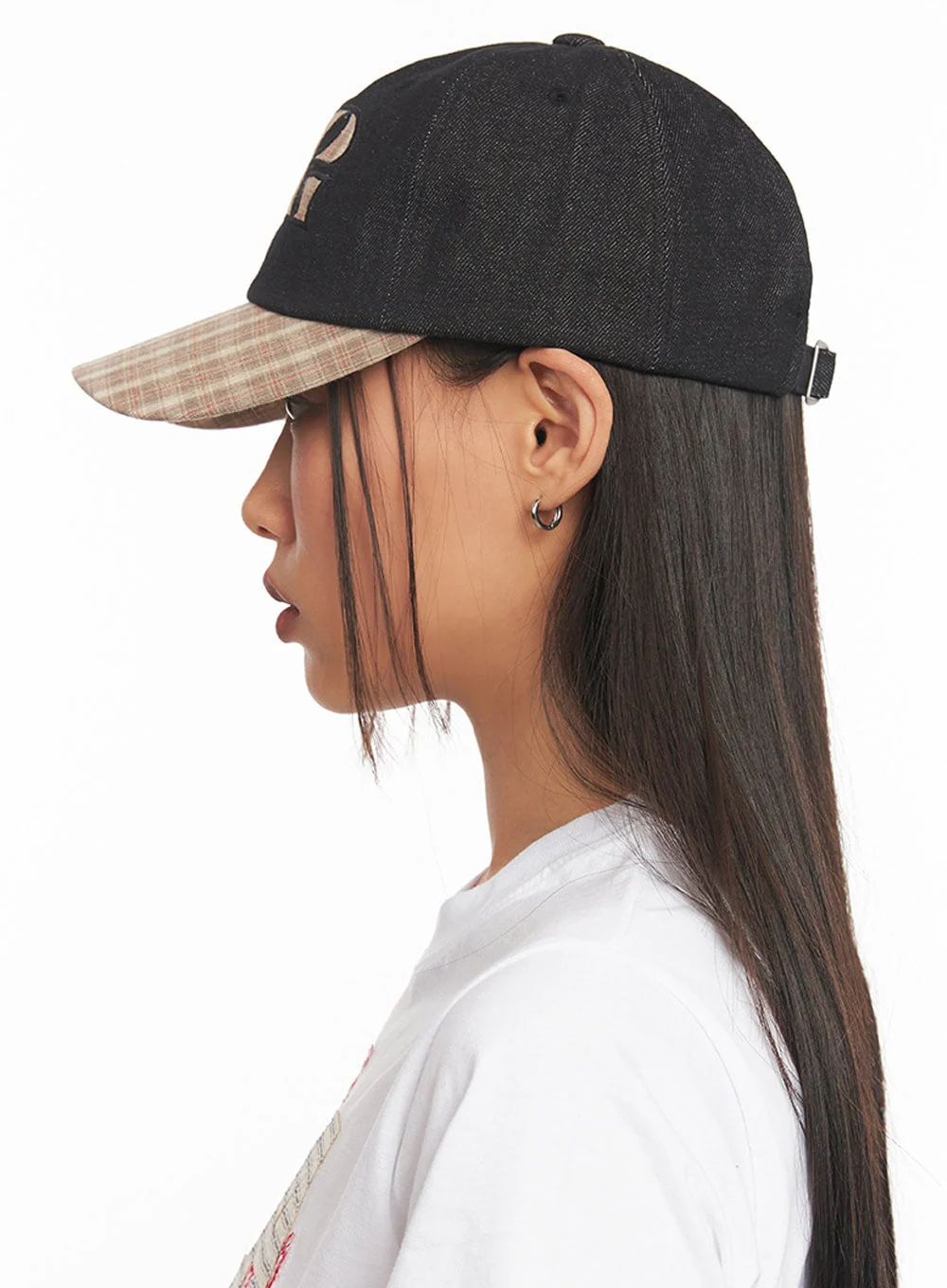 Chic Plaid Cap IA507 - Image 8