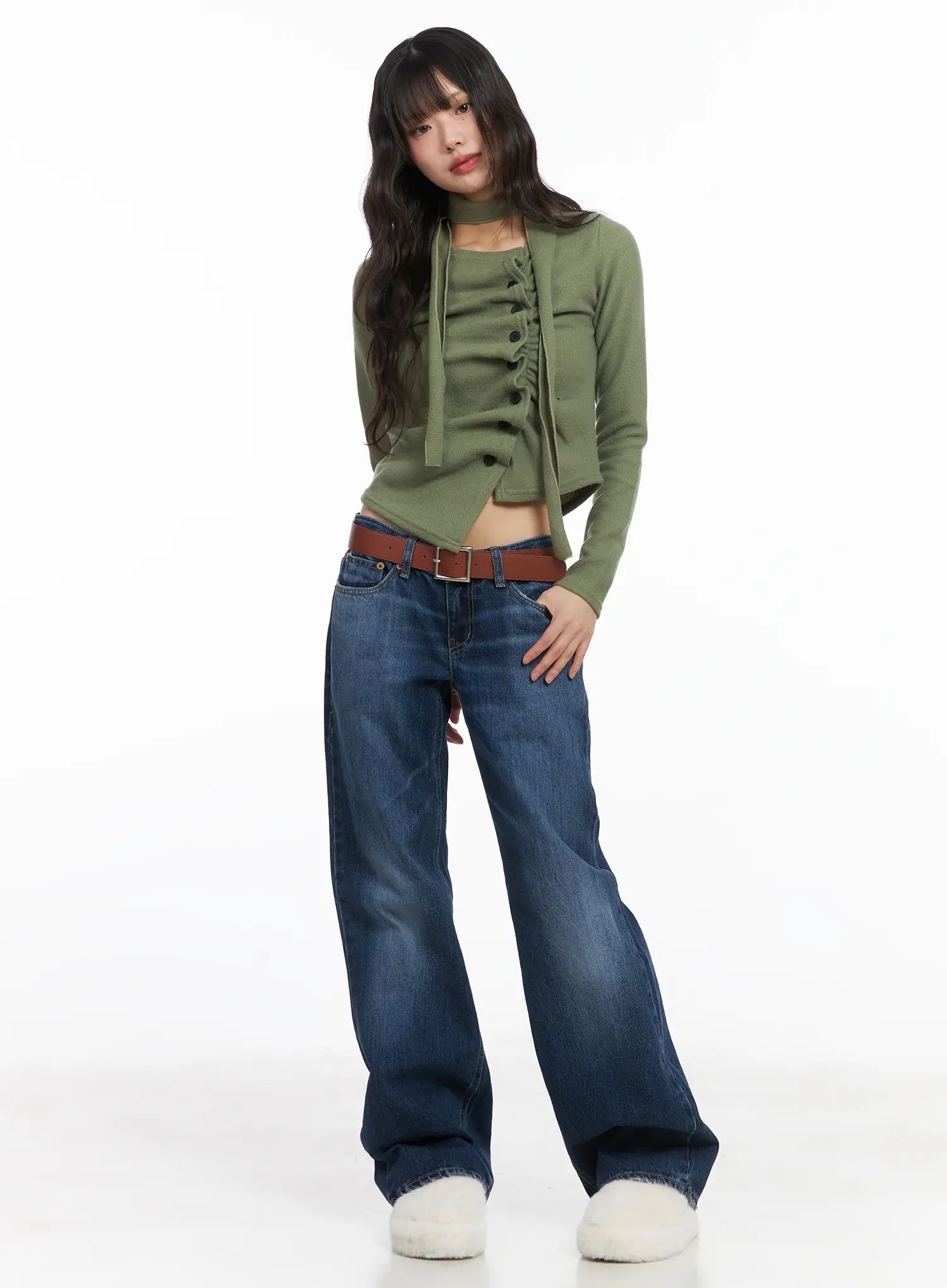 Chic Ruffle Cardigan CD531 - Image 6
