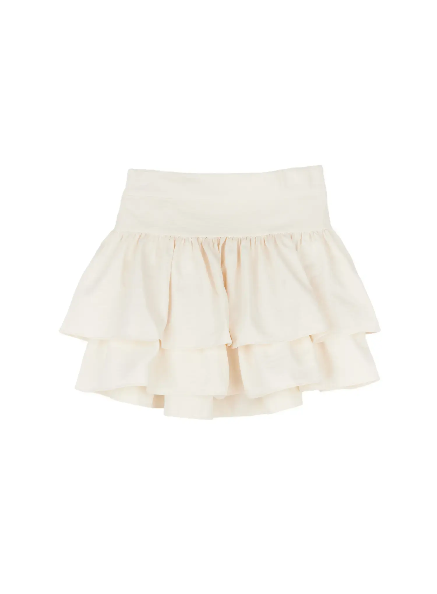 Chic Ruffled Layered Mini Skirt CJ526 - Image 10