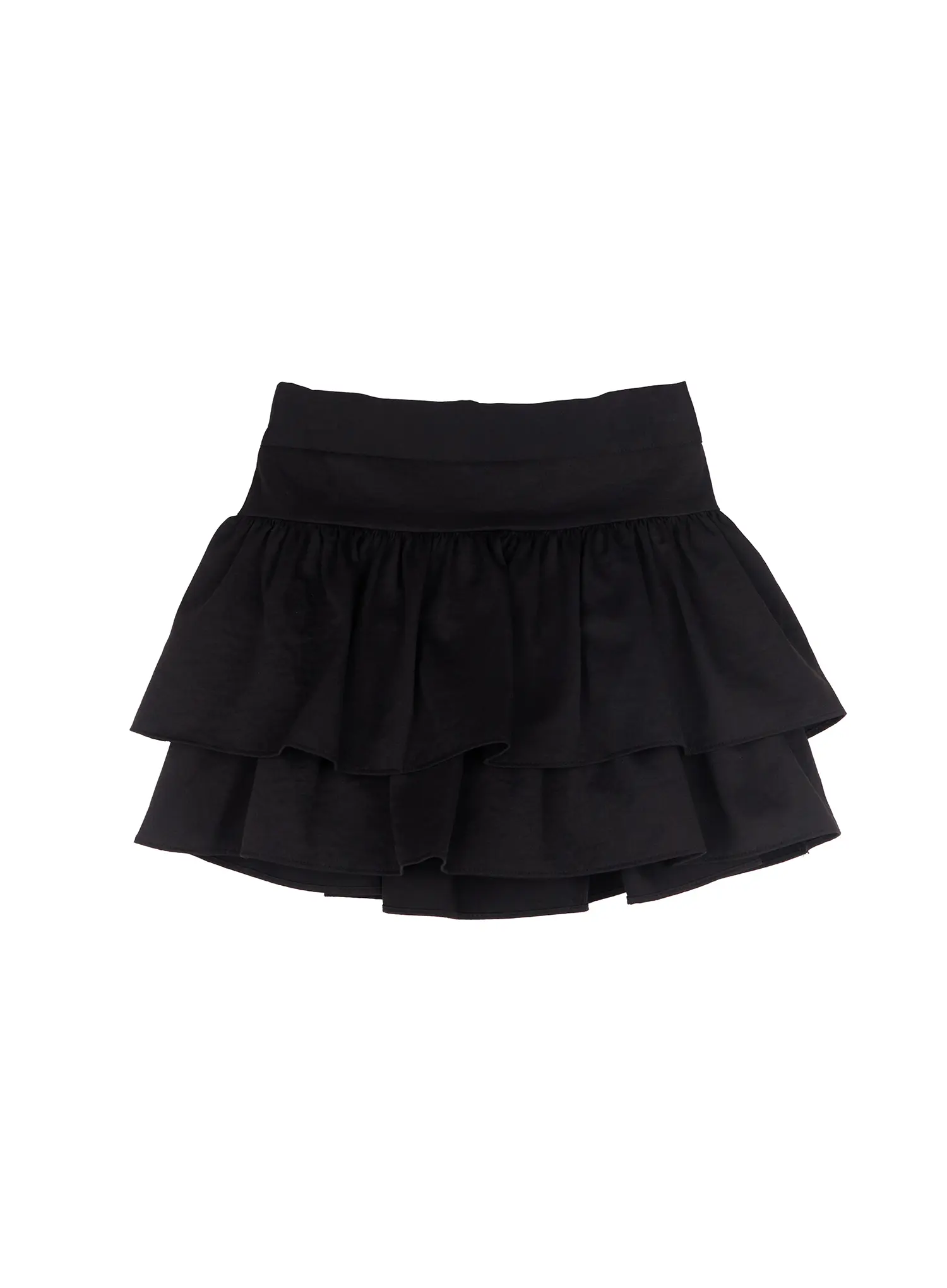 Chic Ruffled Layered Mini Skirt CJ526 - Image 9
