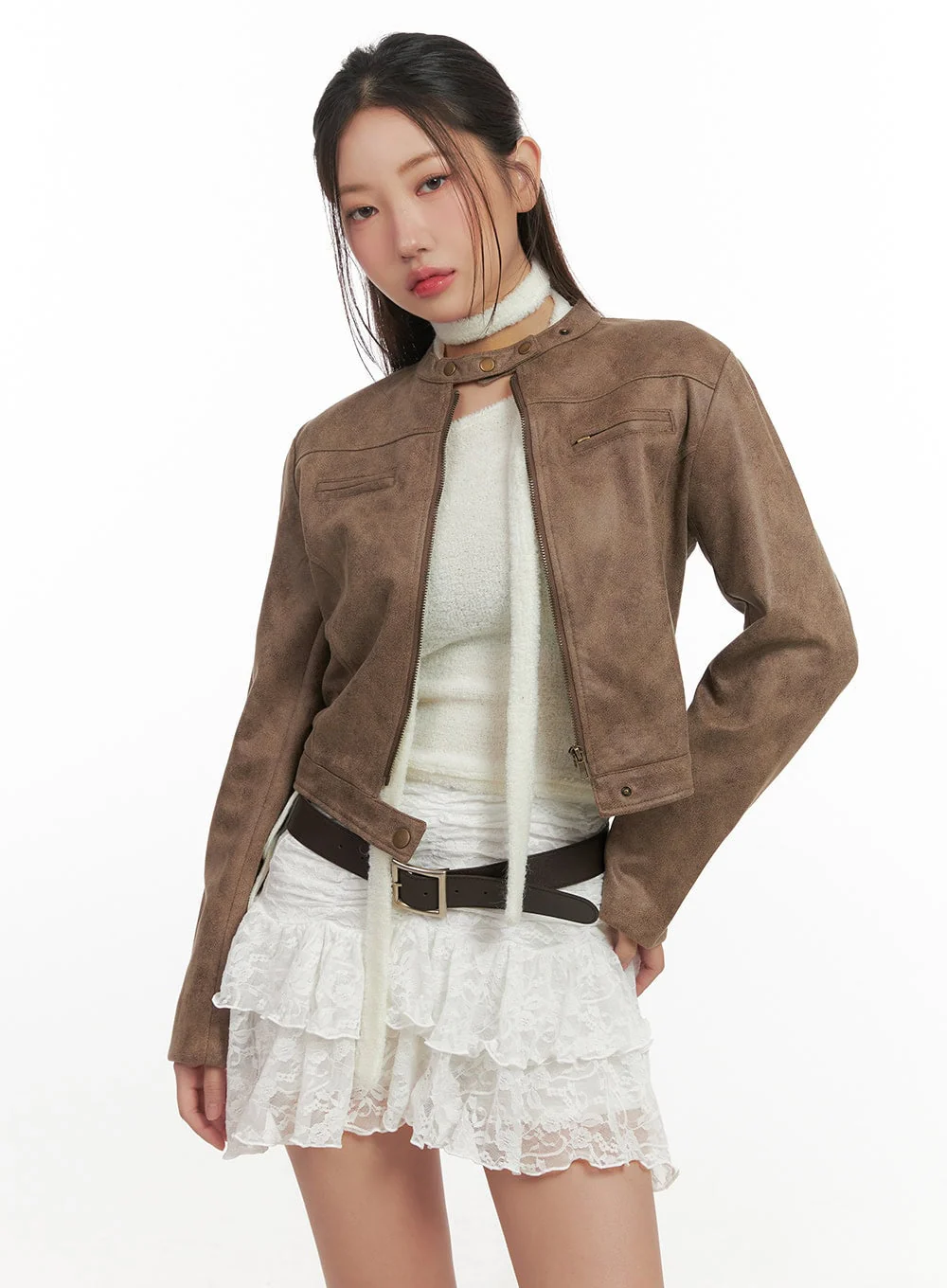 Chic Silhouette Jacket CN428 - Image 4