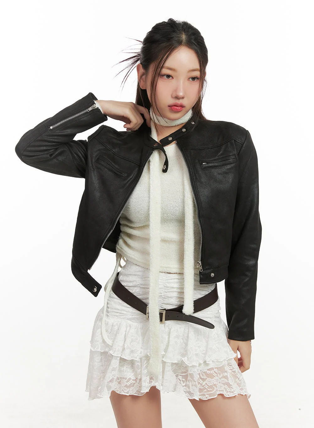 Chic Silhouette Jacket CN428 - Image 9