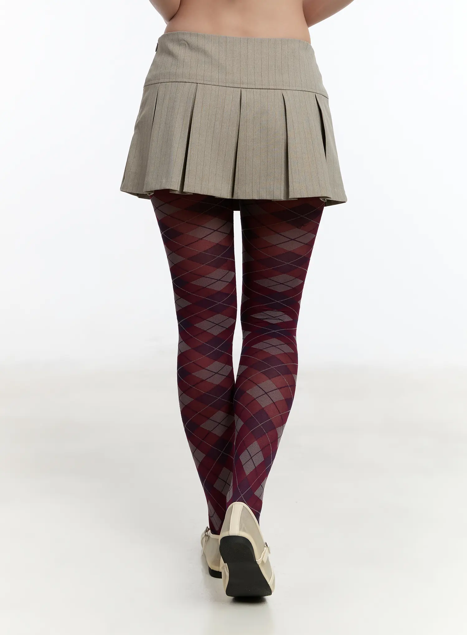 Chic Striped Pleated Mini Skirt CM511 - Image 6