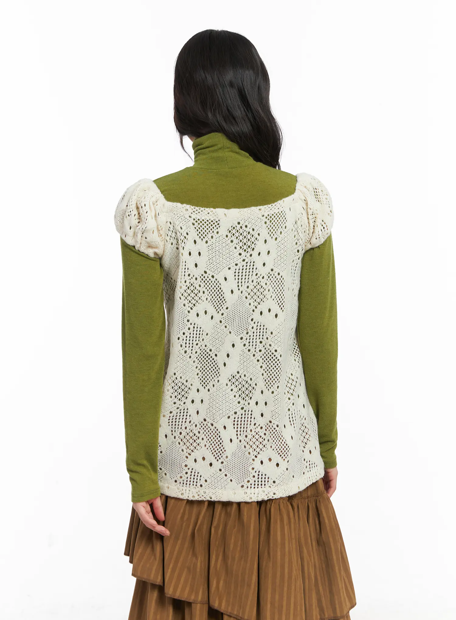 Chic Two-Way Knit Blouse CD531 - Image 9