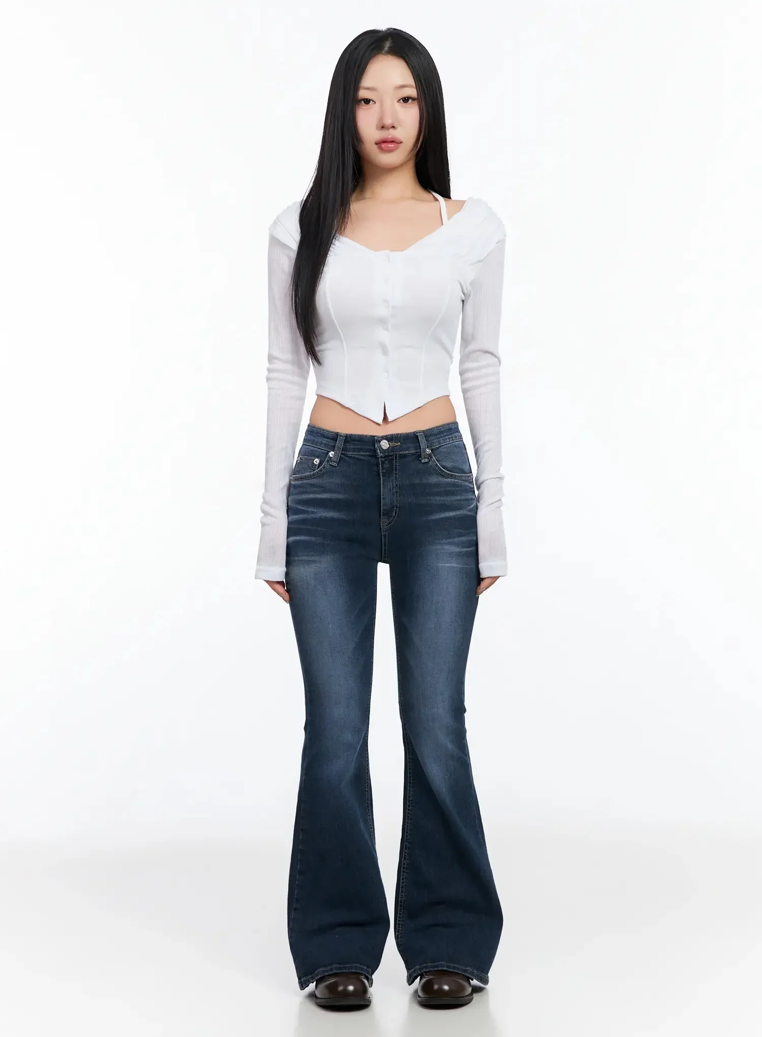 Chic Wavy Ribbed Cardigan CA513 - Image 9