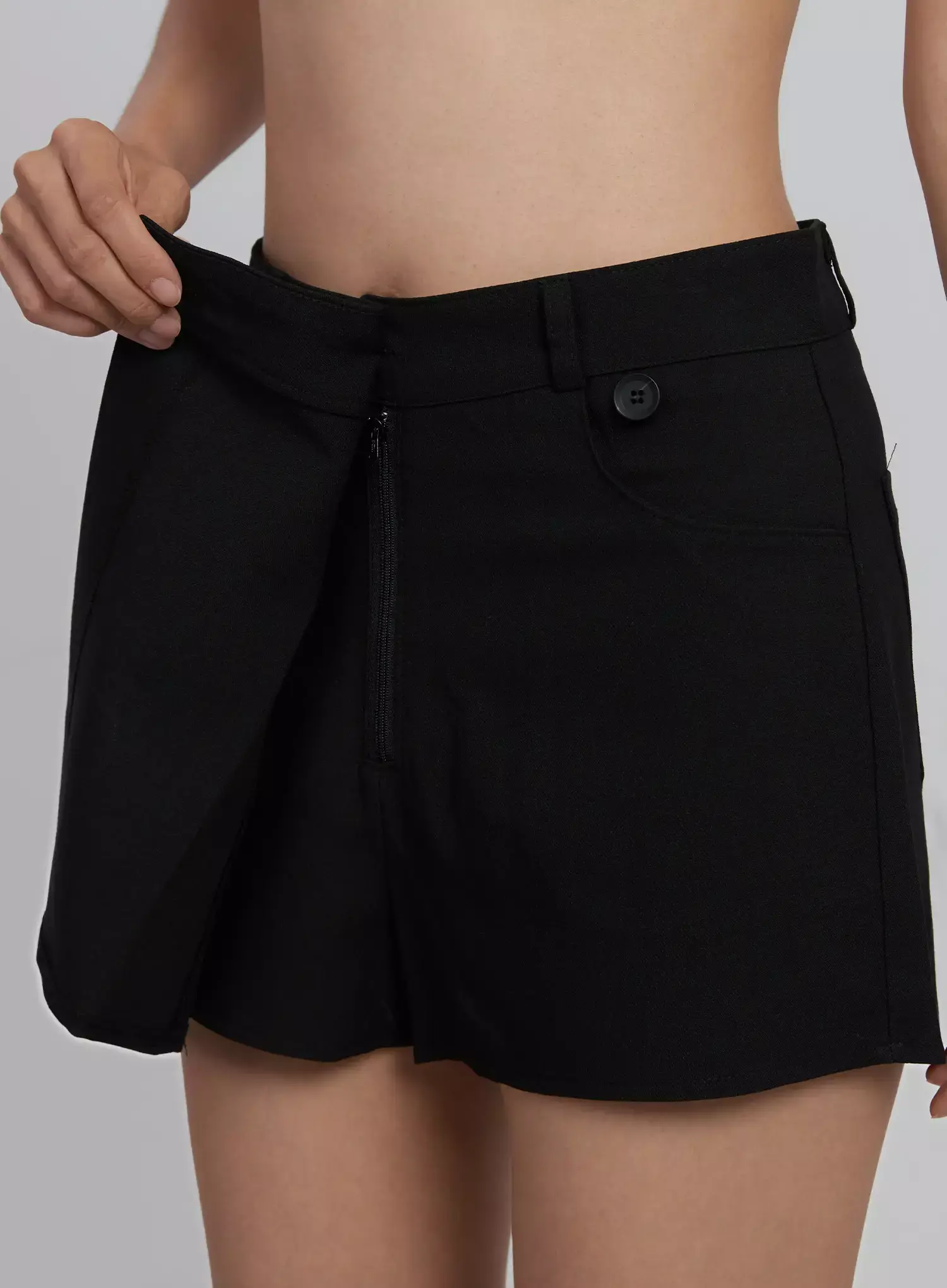 Chic Wrap Mini Skort ID504 - Image 11