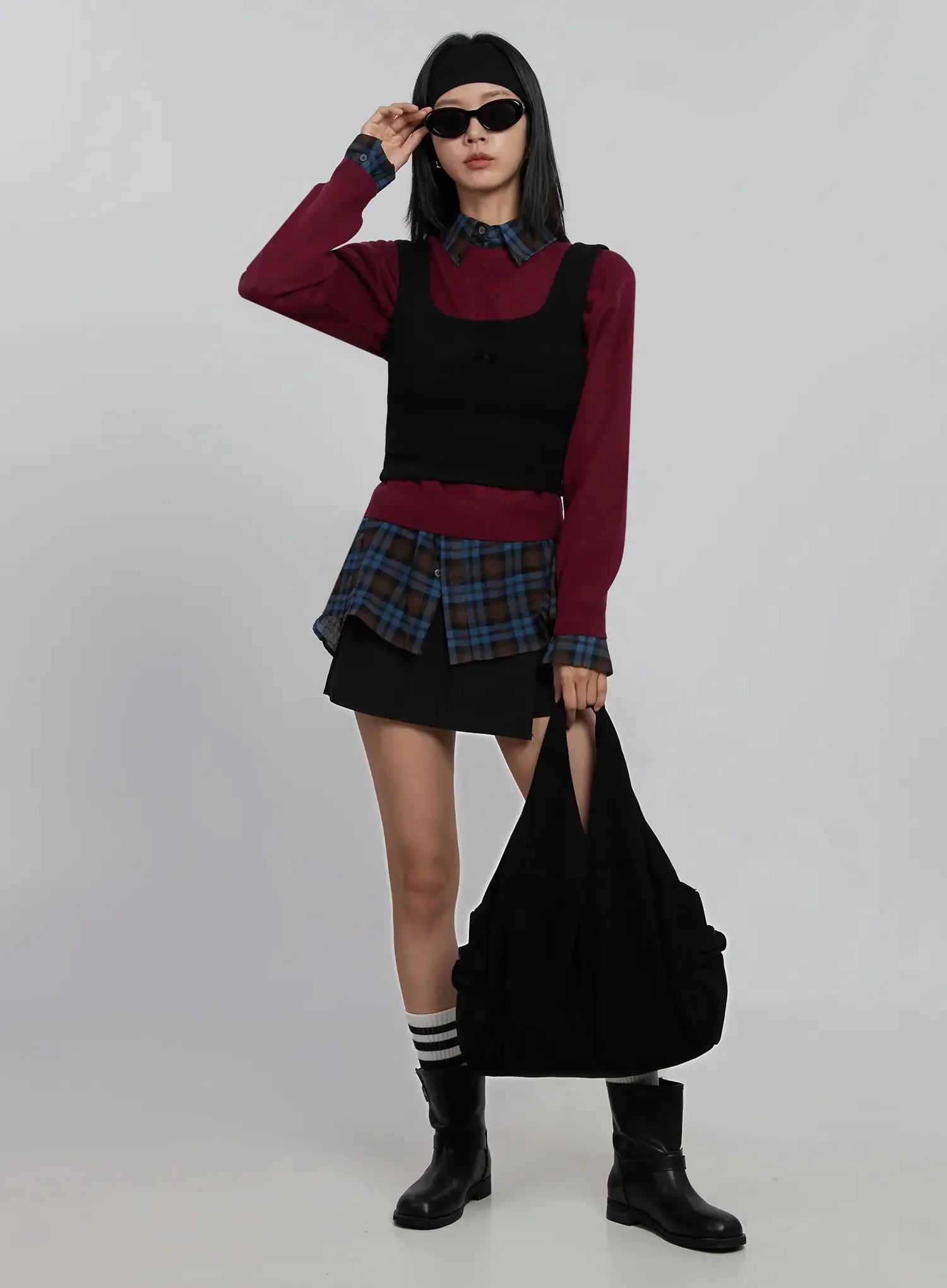 Chic Wrap Mini Skort ID504 - Image 12