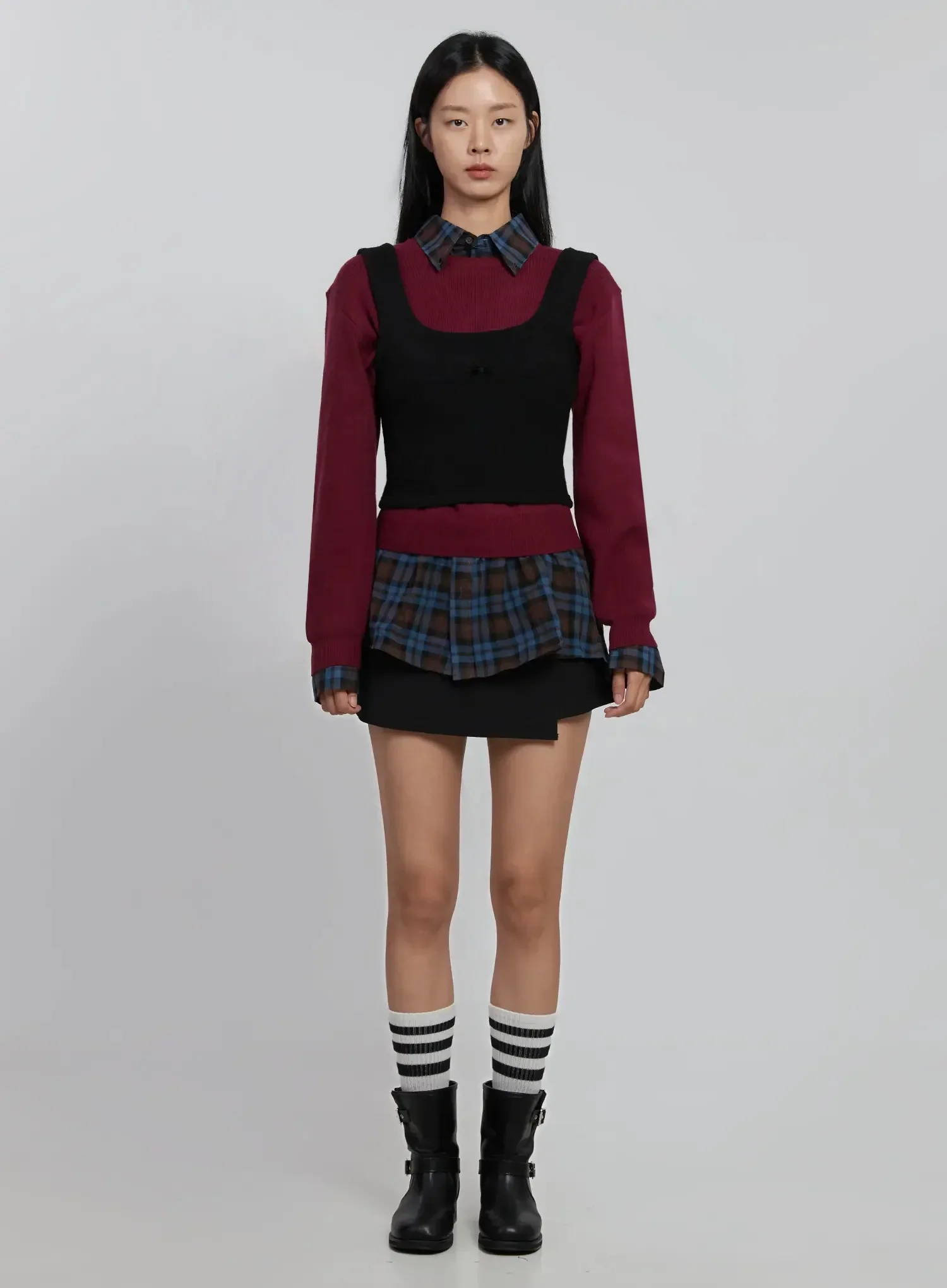 Chic Wrap Mini Skort ID504 - Image 6