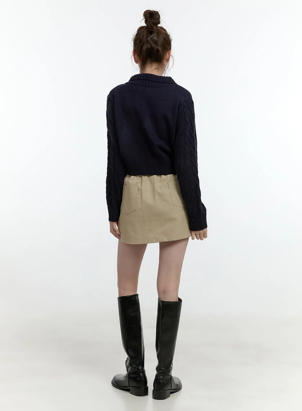 Classic A-Line Mini Skirt CF504 - Image 6
